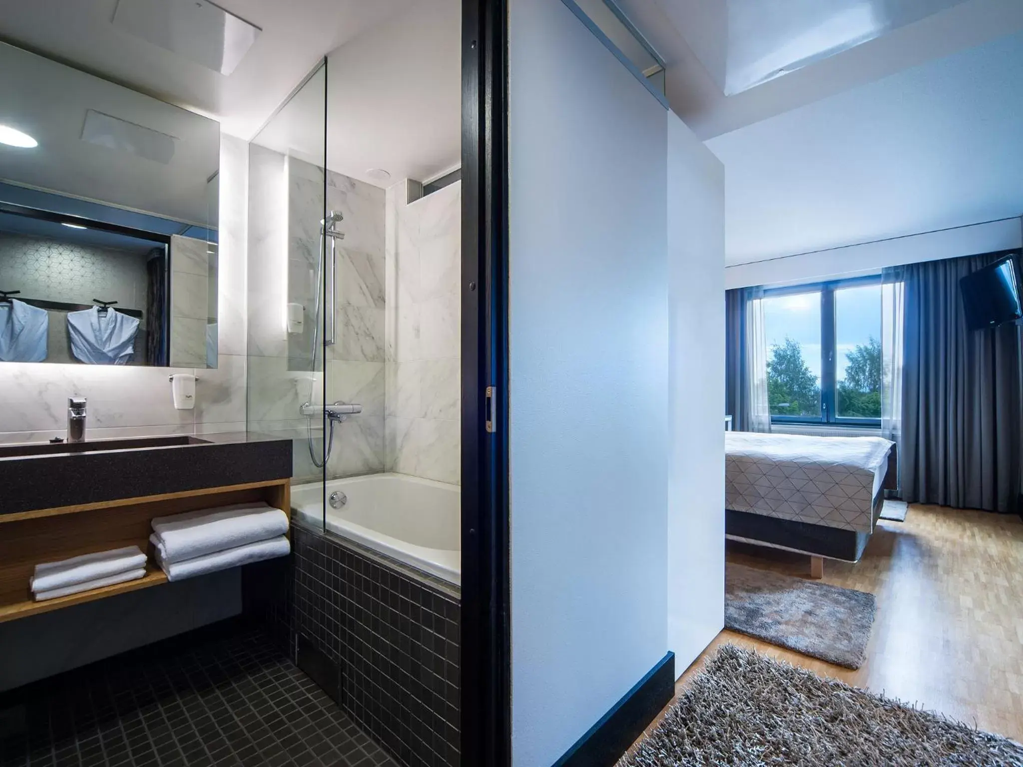 Bathroom in Radisson Blu Hotel Espoo