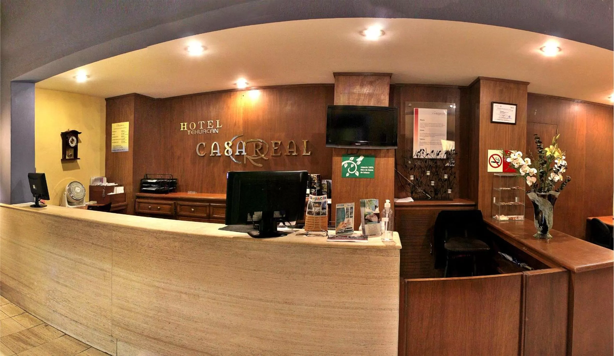 Lobby or reception, Lobby/Reception in Hotel Casa Real Tehuacan
