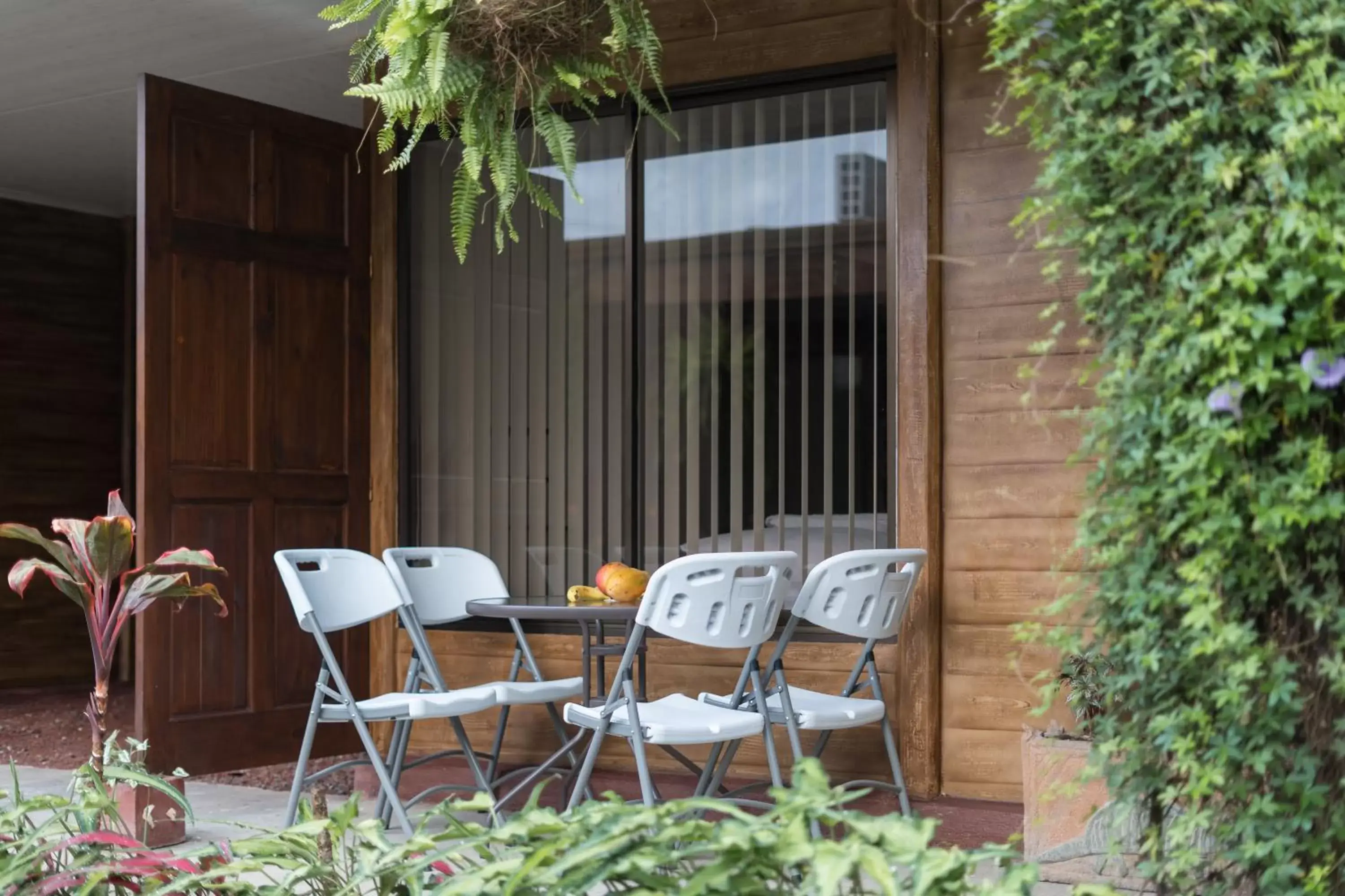 Patio in Cabañas del Rio