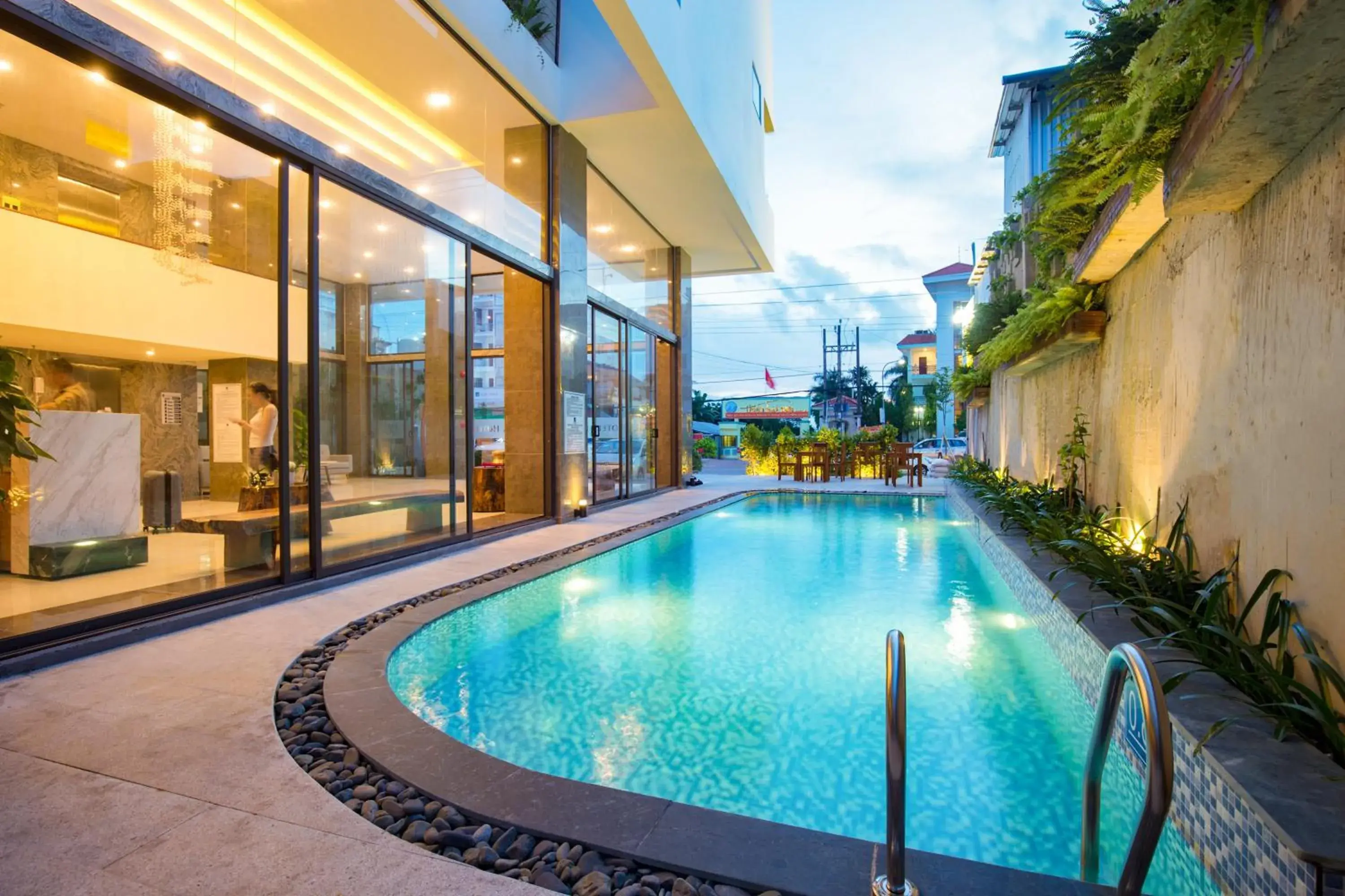 Balcony/Terrace, Swimming Pool in Gaia Hotel PhuQuoc