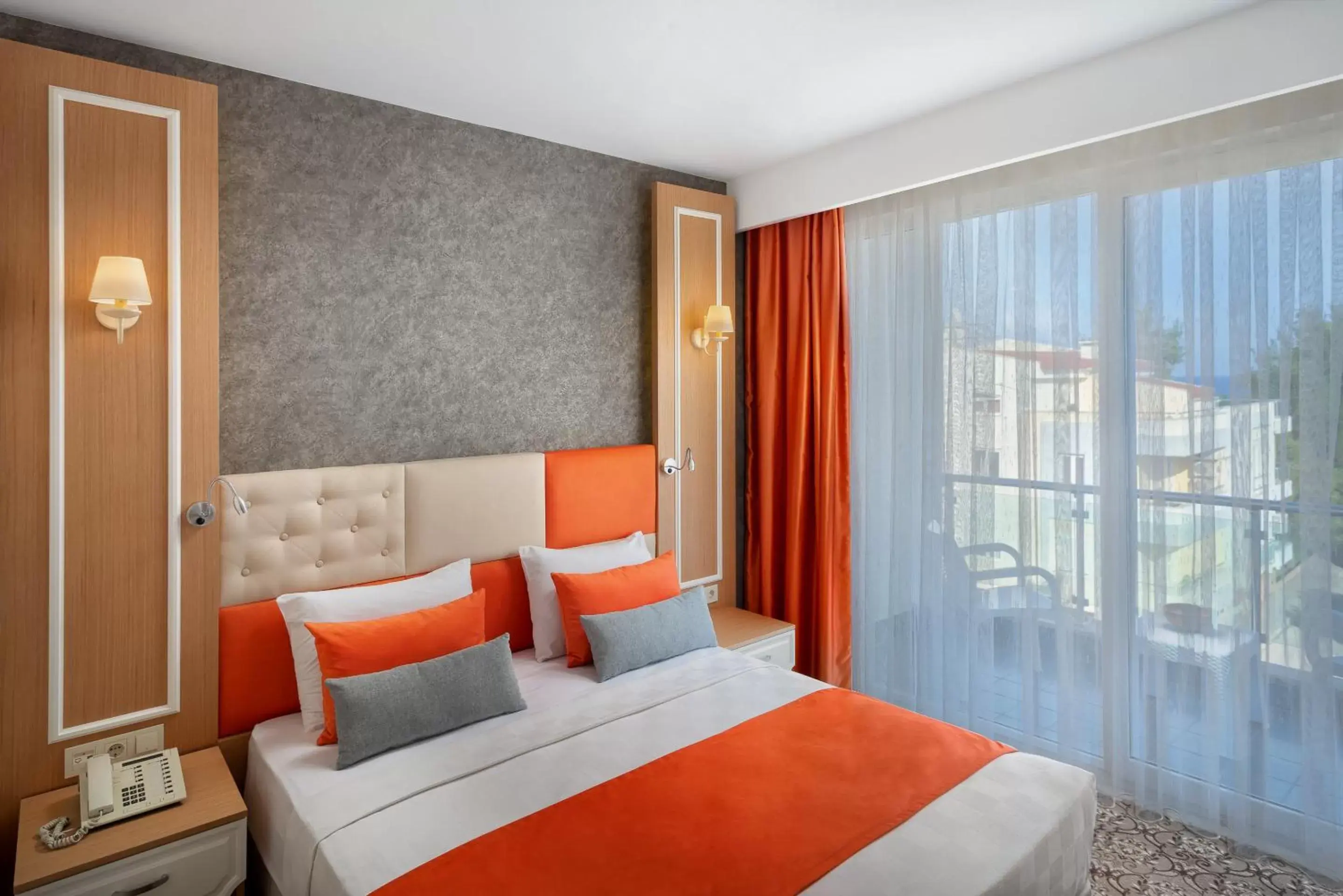 Bed in Golden Orange Hotel