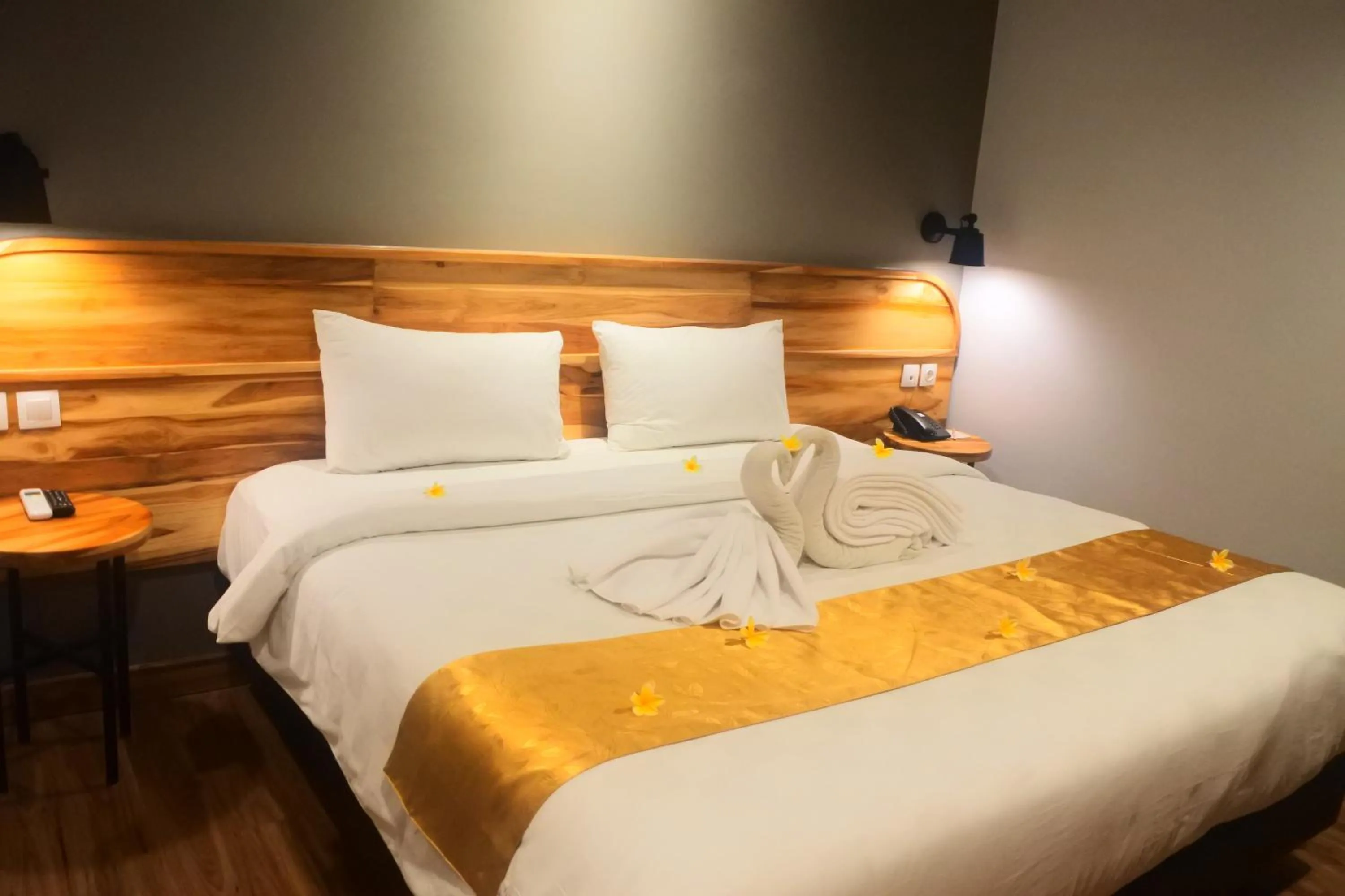 Bed in Grand Cordela Hotel AS Putra Kuningan