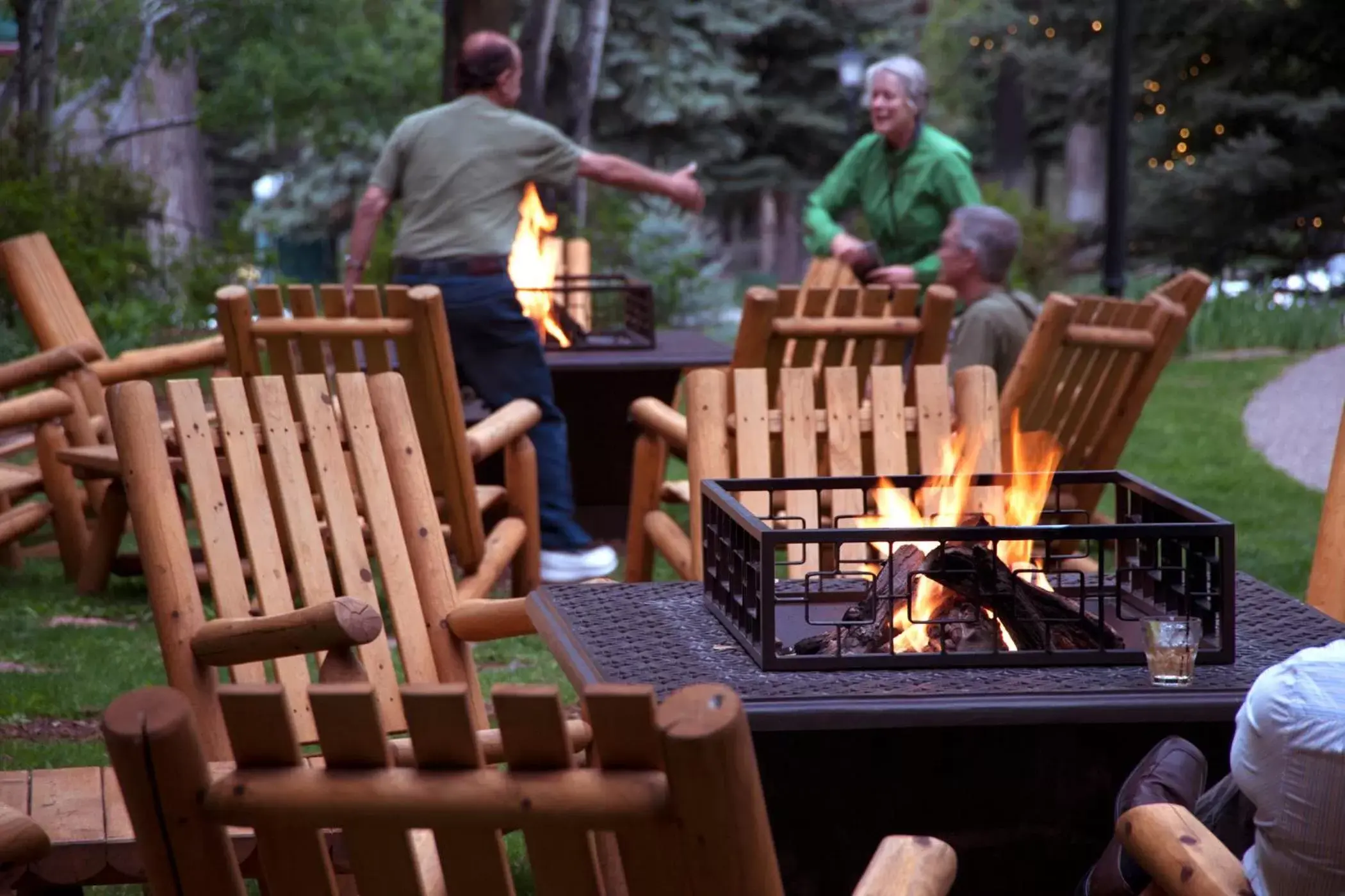 Patio in Hotel Colorado