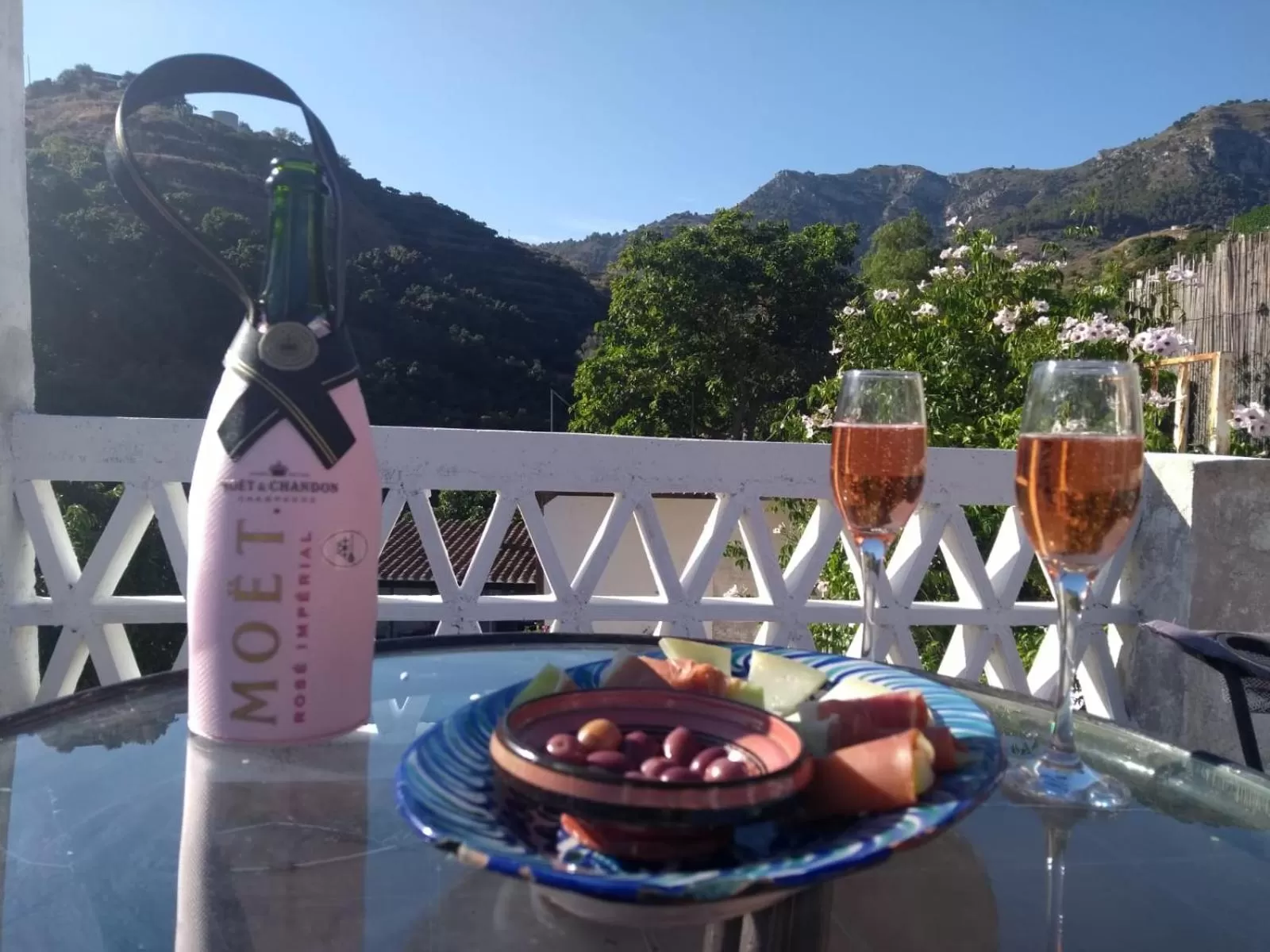 Mountain view in B&B rural El Oasis