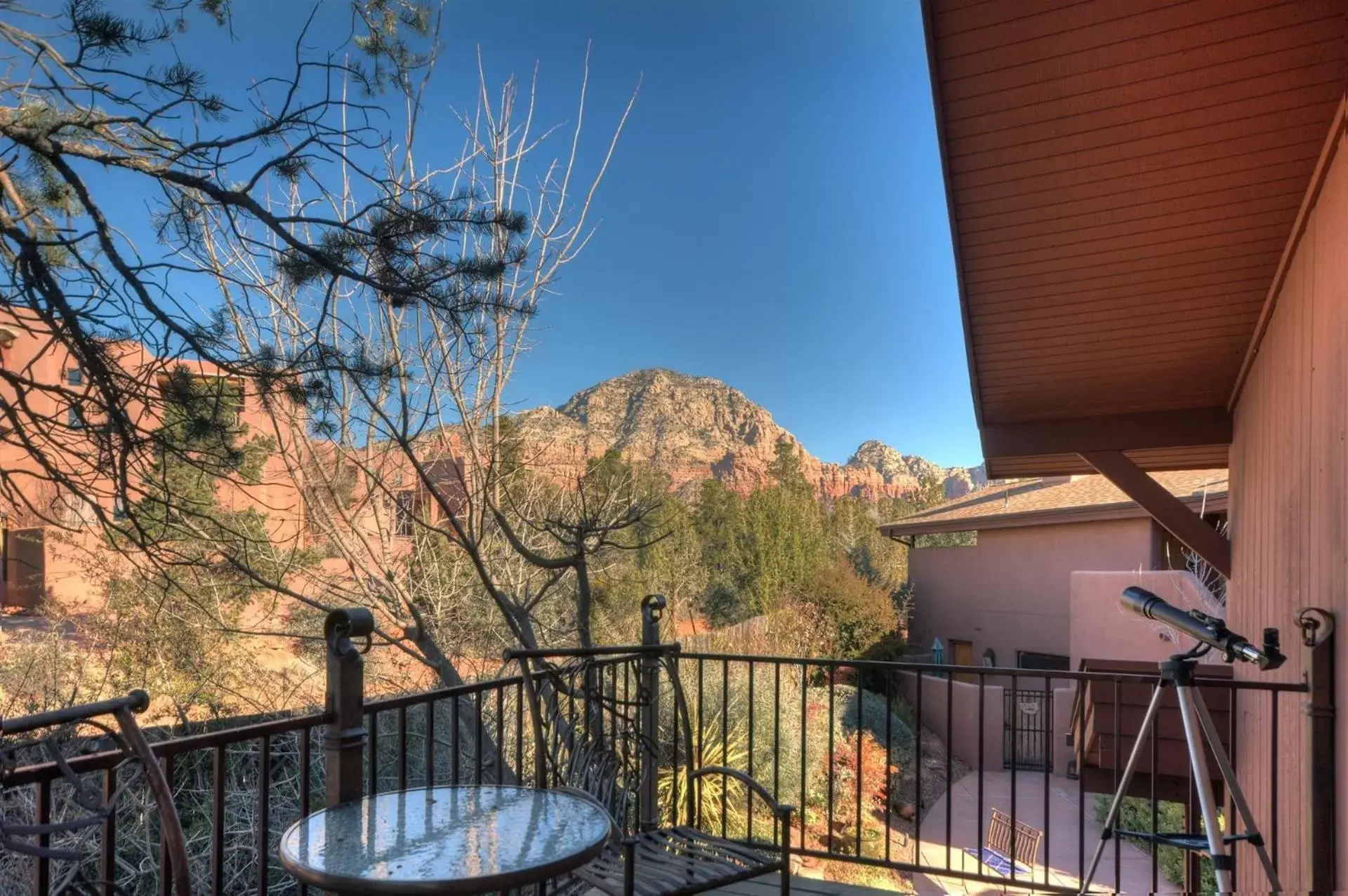 Balcony/Terrace in The Inn at Thunder Mountain