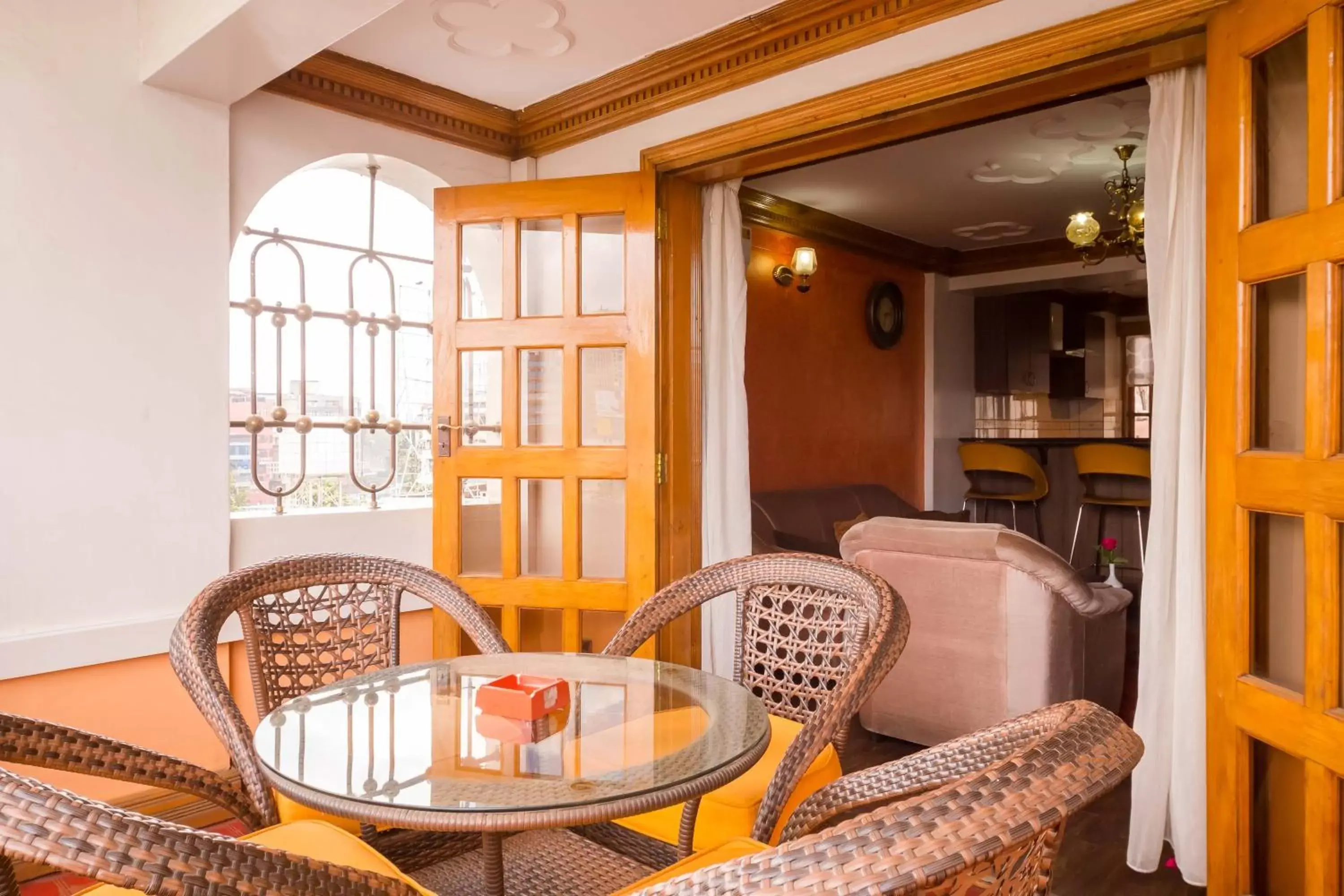 Patio, Seating Area in Marble Arch Hotel