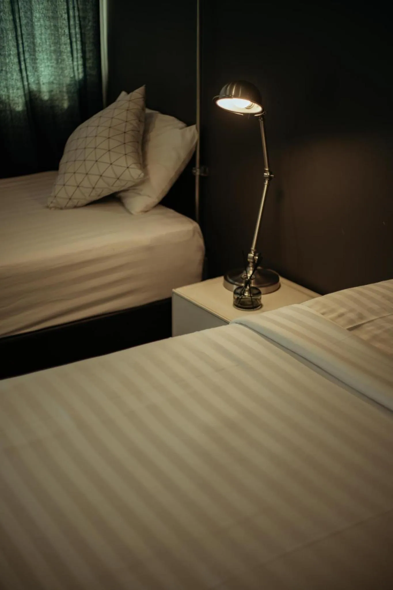 Bed in J Poshtel Chiangmai