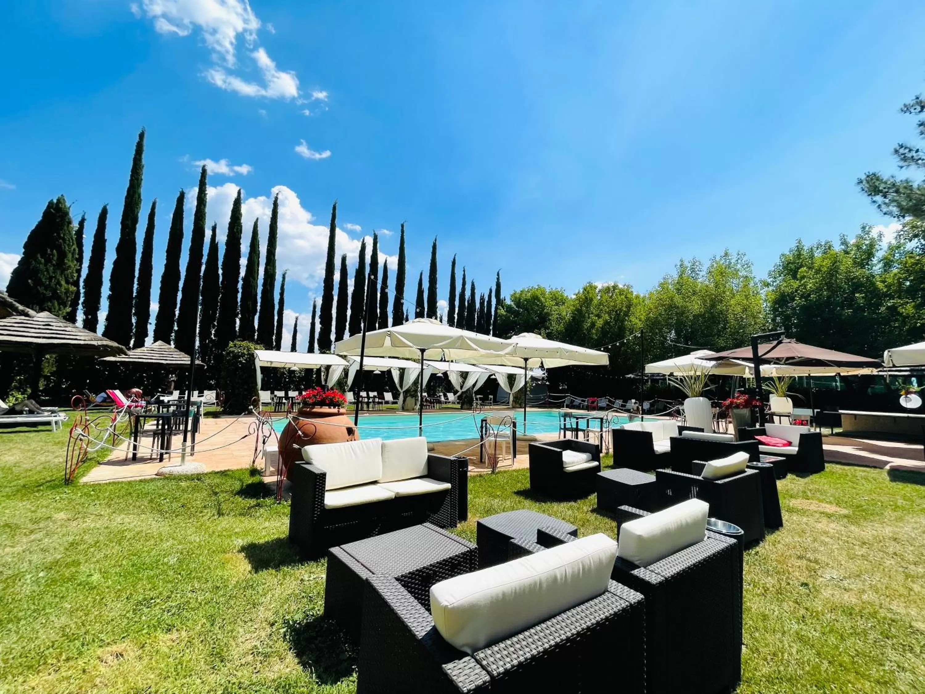 Swimming pool in Mapepa Village apartments