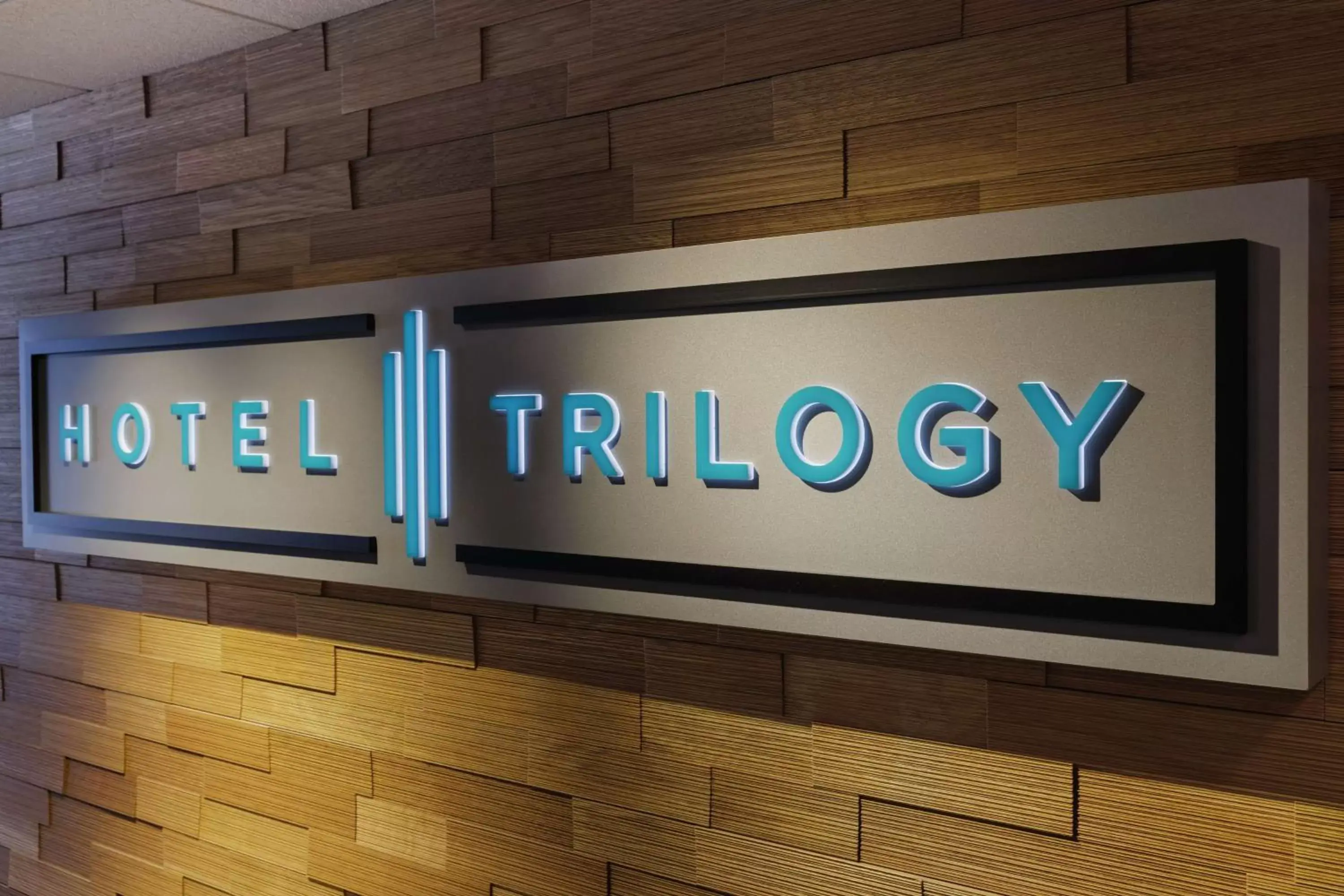 Lobby or reception, Property Logo/Sign in Hotel Trilogy Albany Airport, Tapestry Collection by Hilton