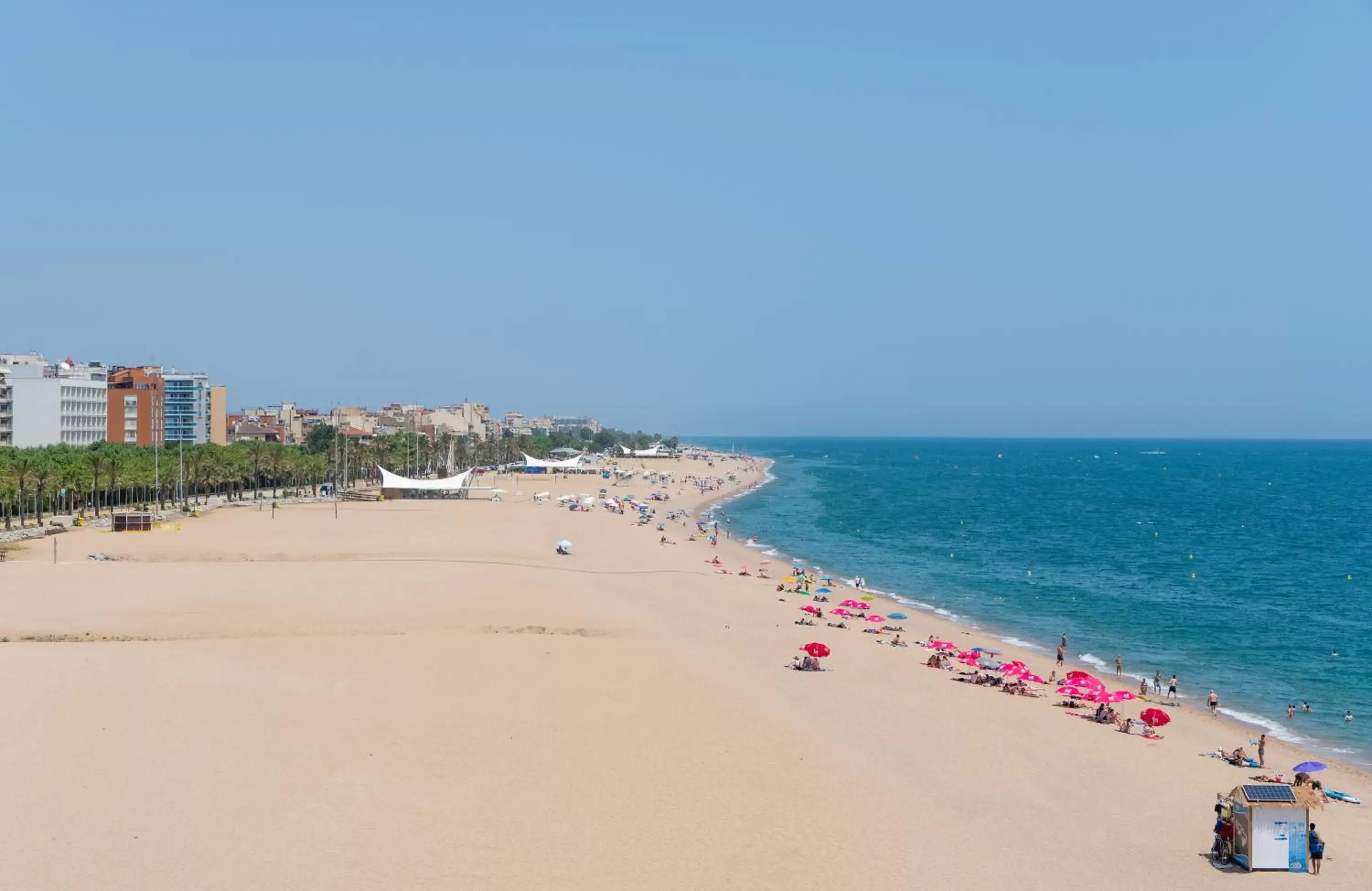 Beach in Medplaya Hotel Santa Monica