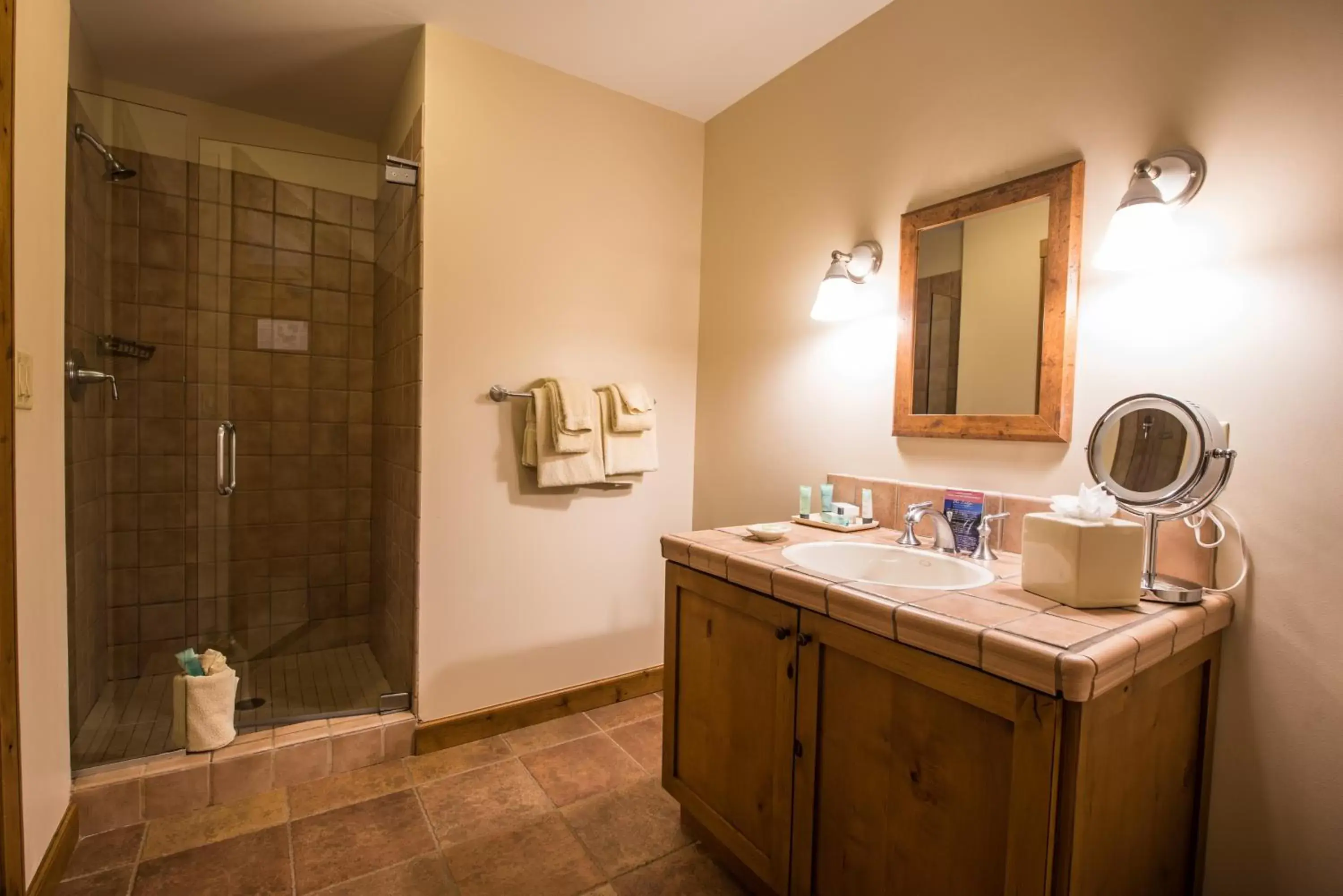 Bathroom in The Lodge at Mountaineer Square