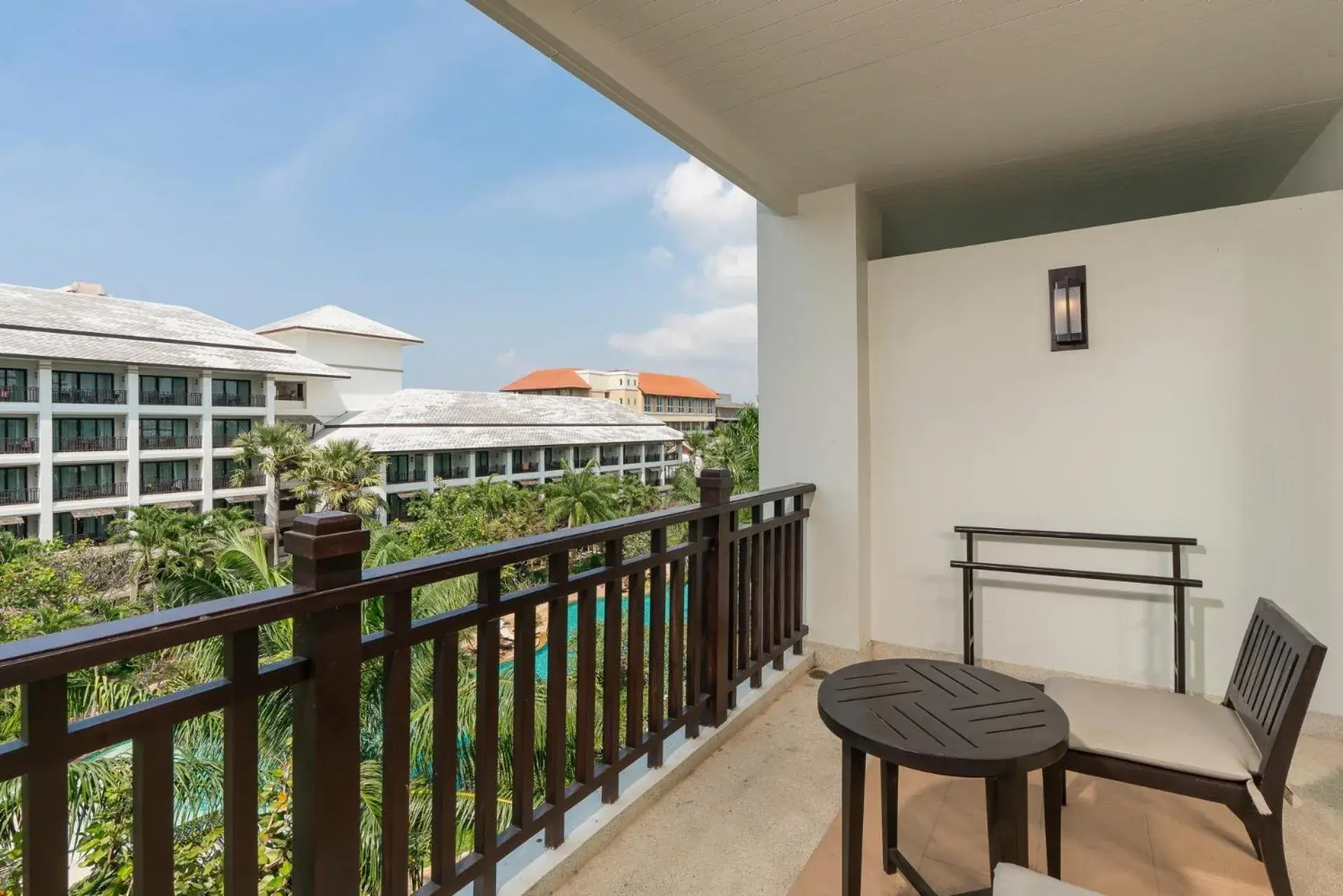 Balcony/Terrace in Ravindra Beach Resort & Spa - SHA Extra Plus