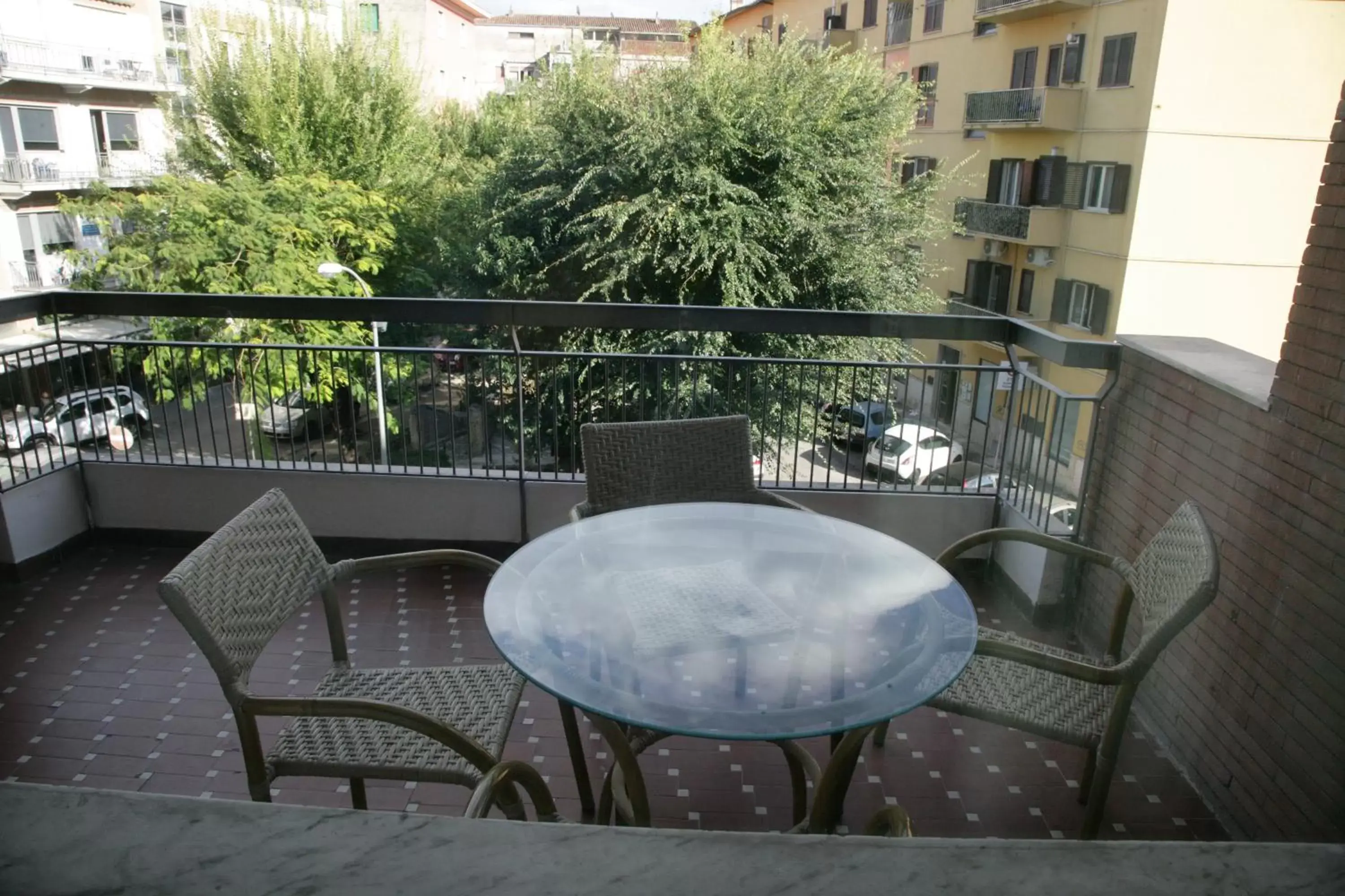 Balcony/Terrace in Hotel Piazza Marconi