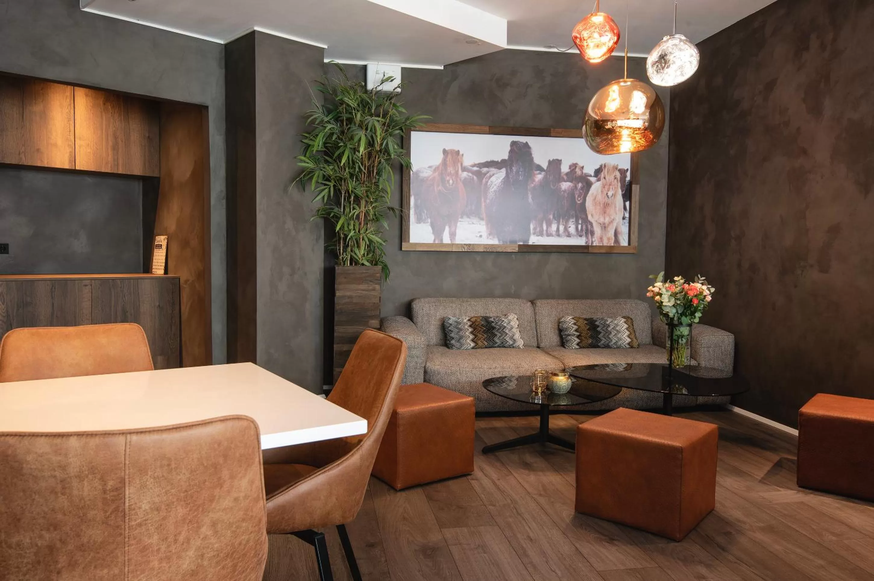 Seating area in B14 Apartments & Rooms