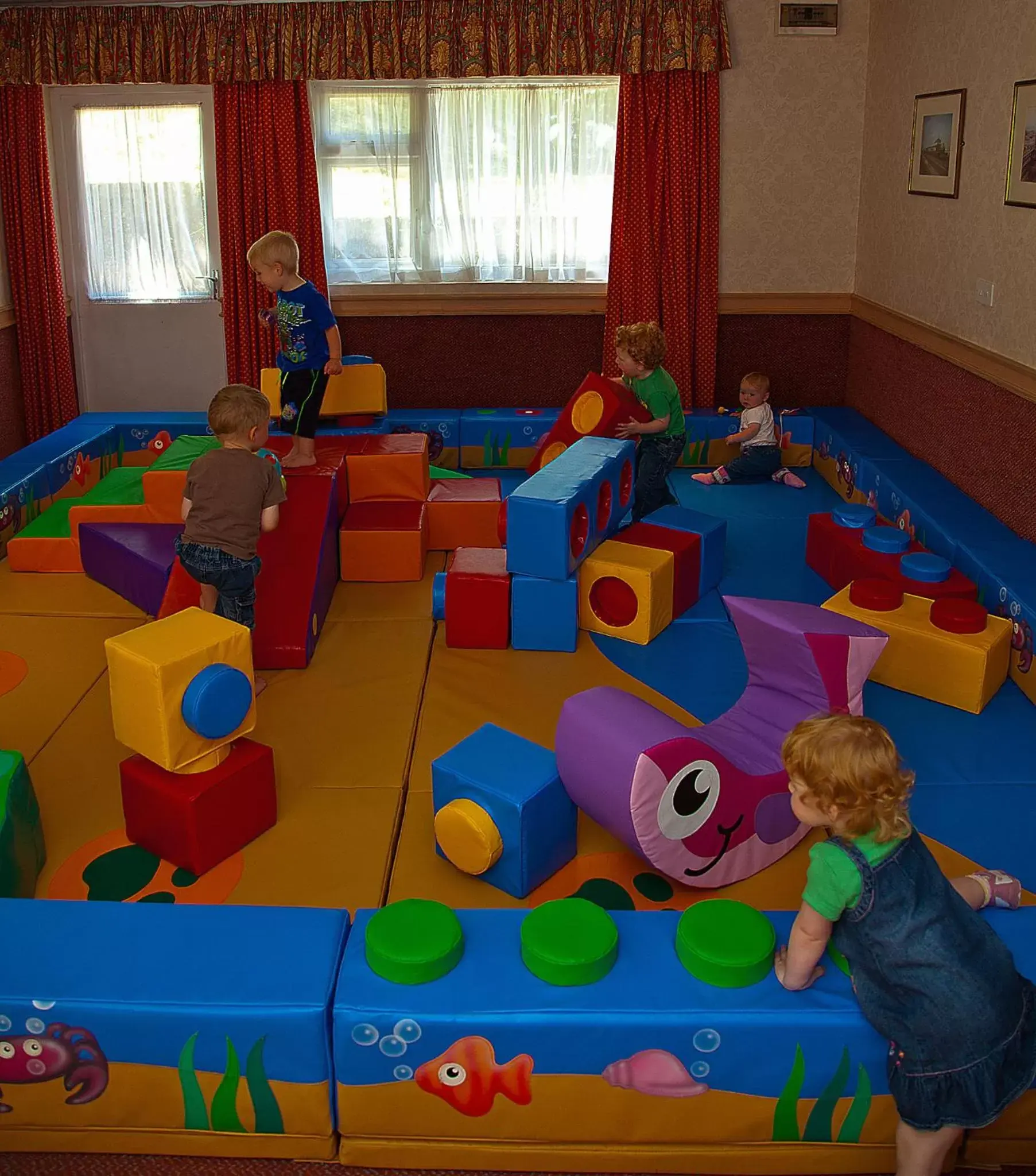 Children play ground, Kid's Club in Langstone Cliff Hotel