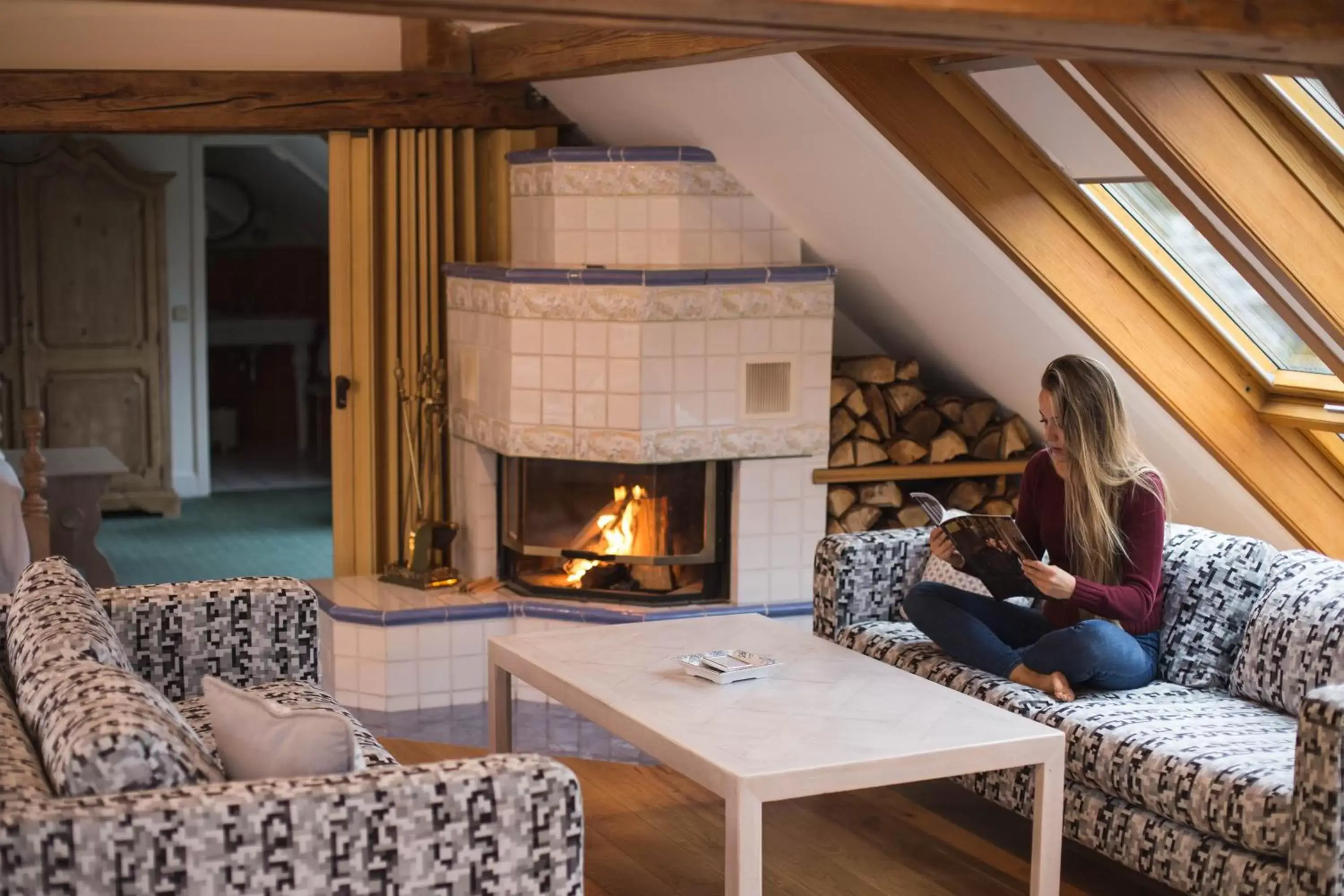 Living room, Seating Area in Hotel Der Kleine Prinz