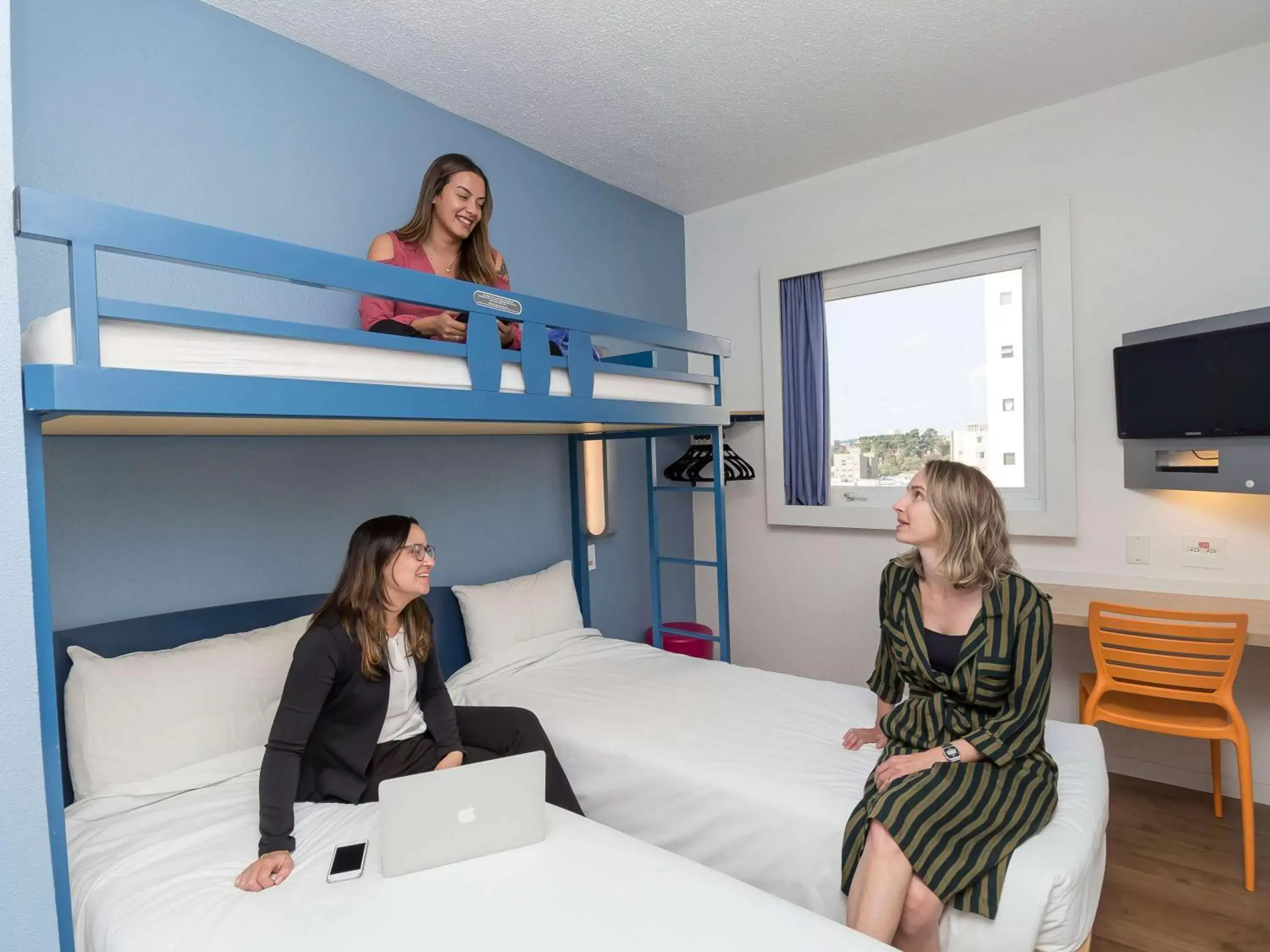 Bedroom, Family in ibis budget Curitiba Centro