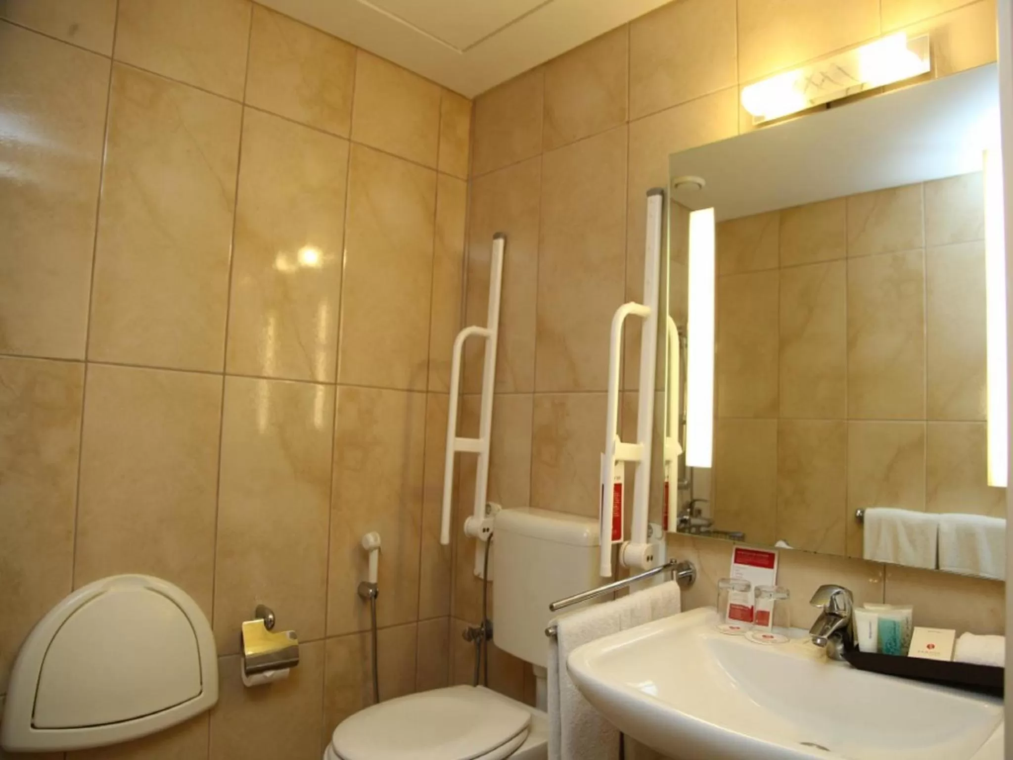 Bathroom in Ramada by Wyndham Downtown Beirut