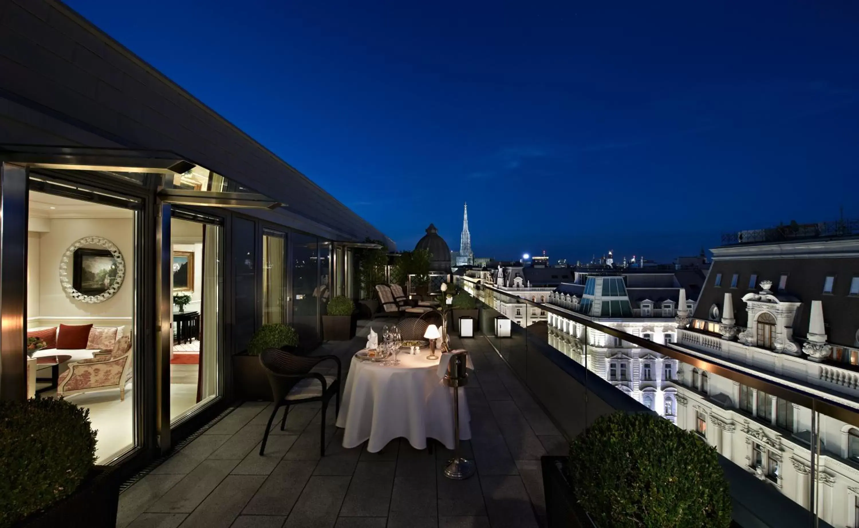 Balcony/Terrace in Hotel Sacher Wien