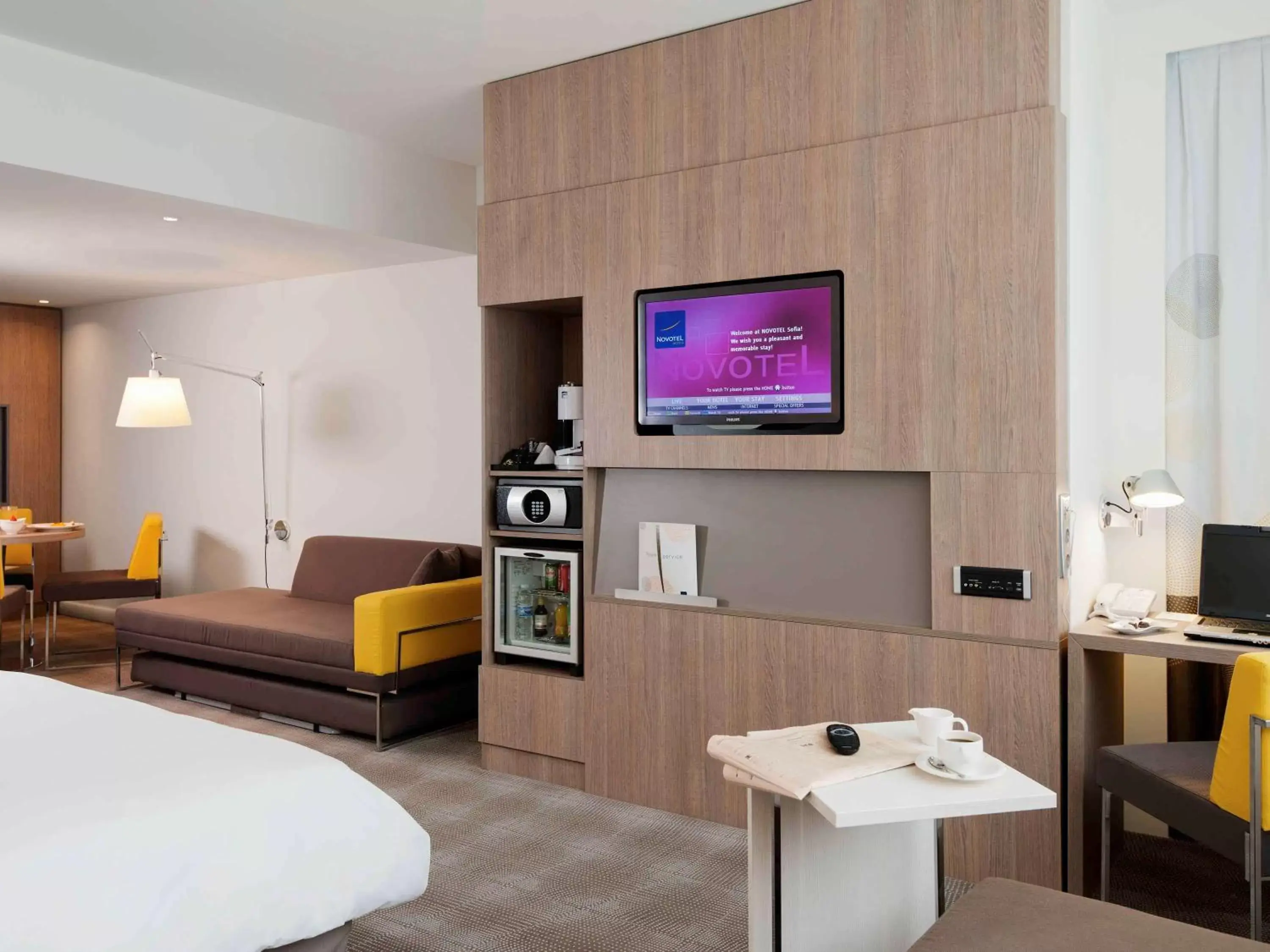 Photo of the whole room, TV/Entertainment Center in Novotel Sofia