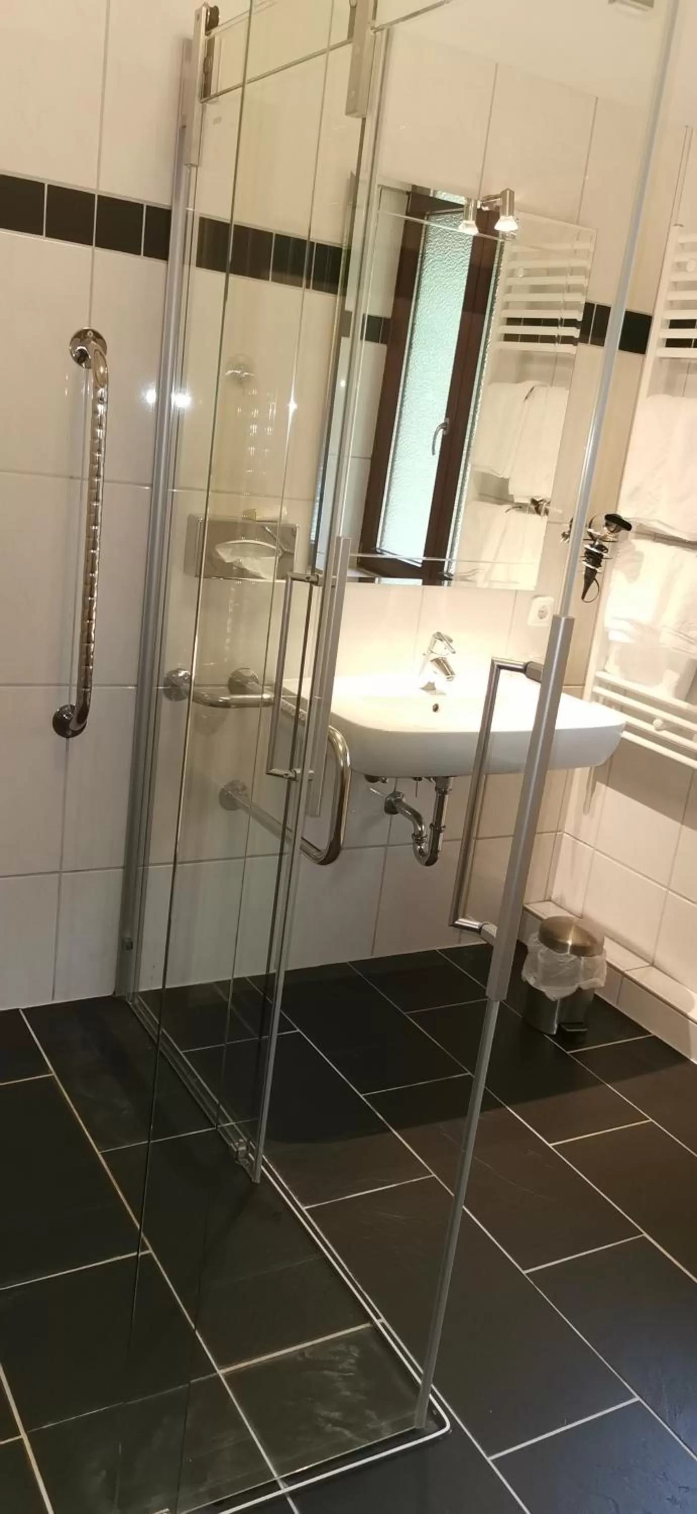 Shower in Heidehotel Soltauer Hof