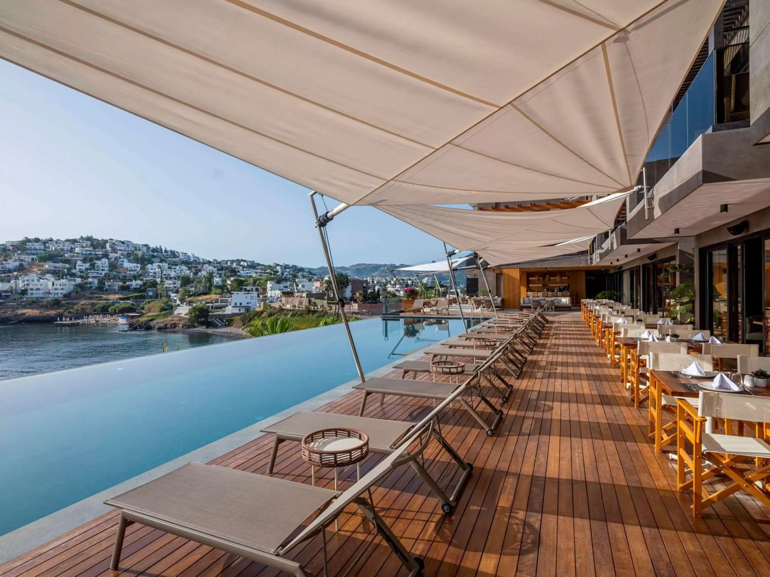 Lounge or bar, Swimming Pool in MGallery The Bodrum Hotel Yalikavak