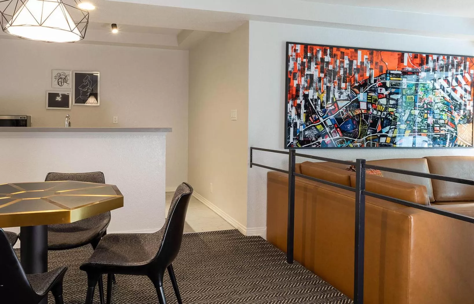 Dining area in Montrose at Beverly Hills