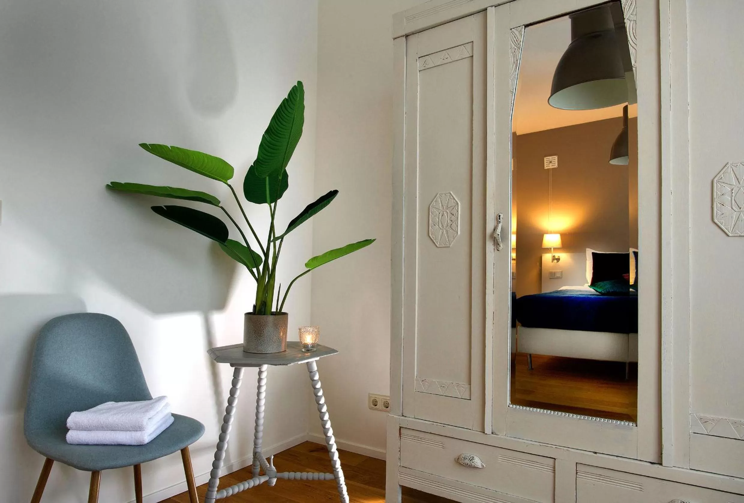 Bed in Haarlem Hotel Suites