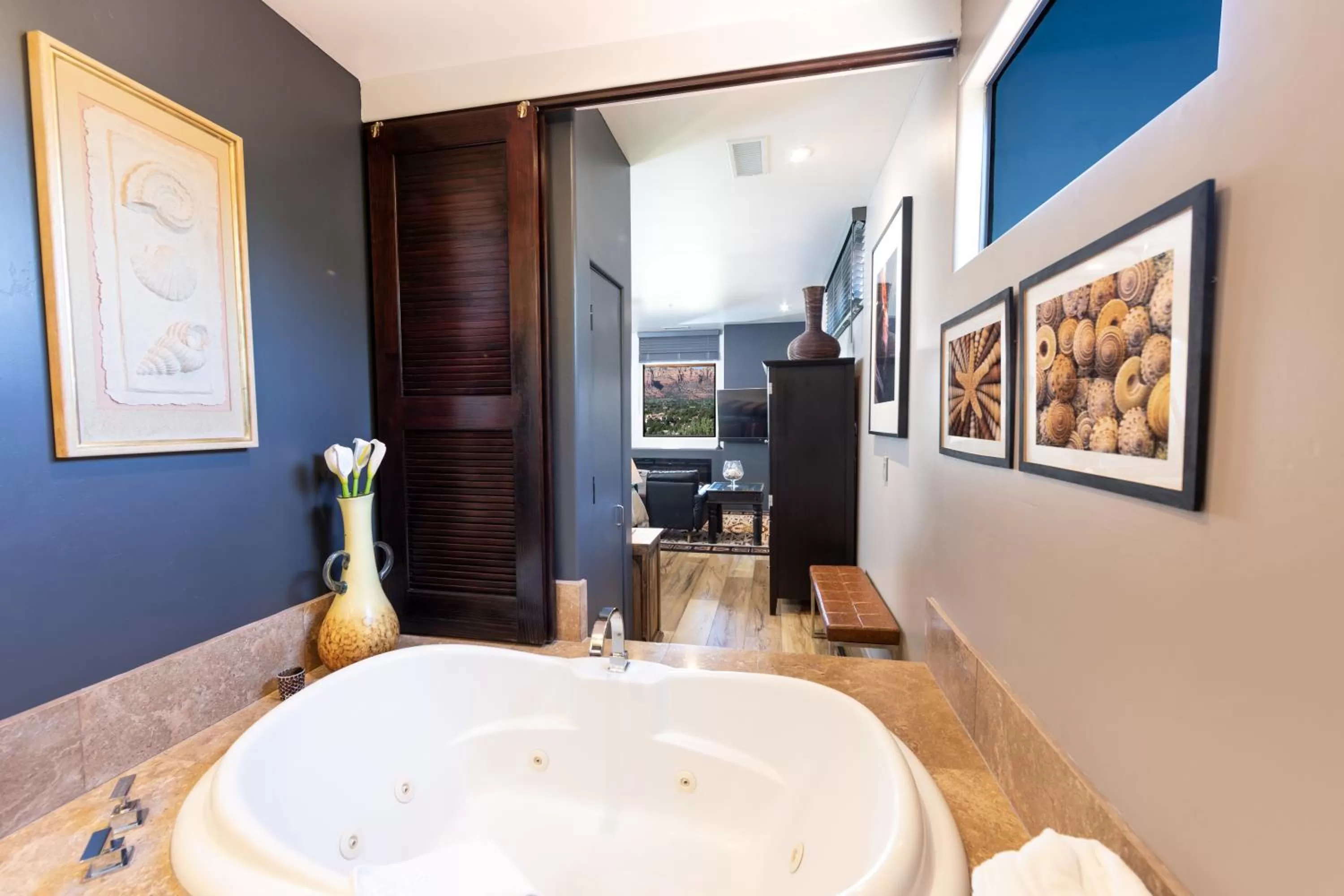 Bathroom in A Sunset Chateau