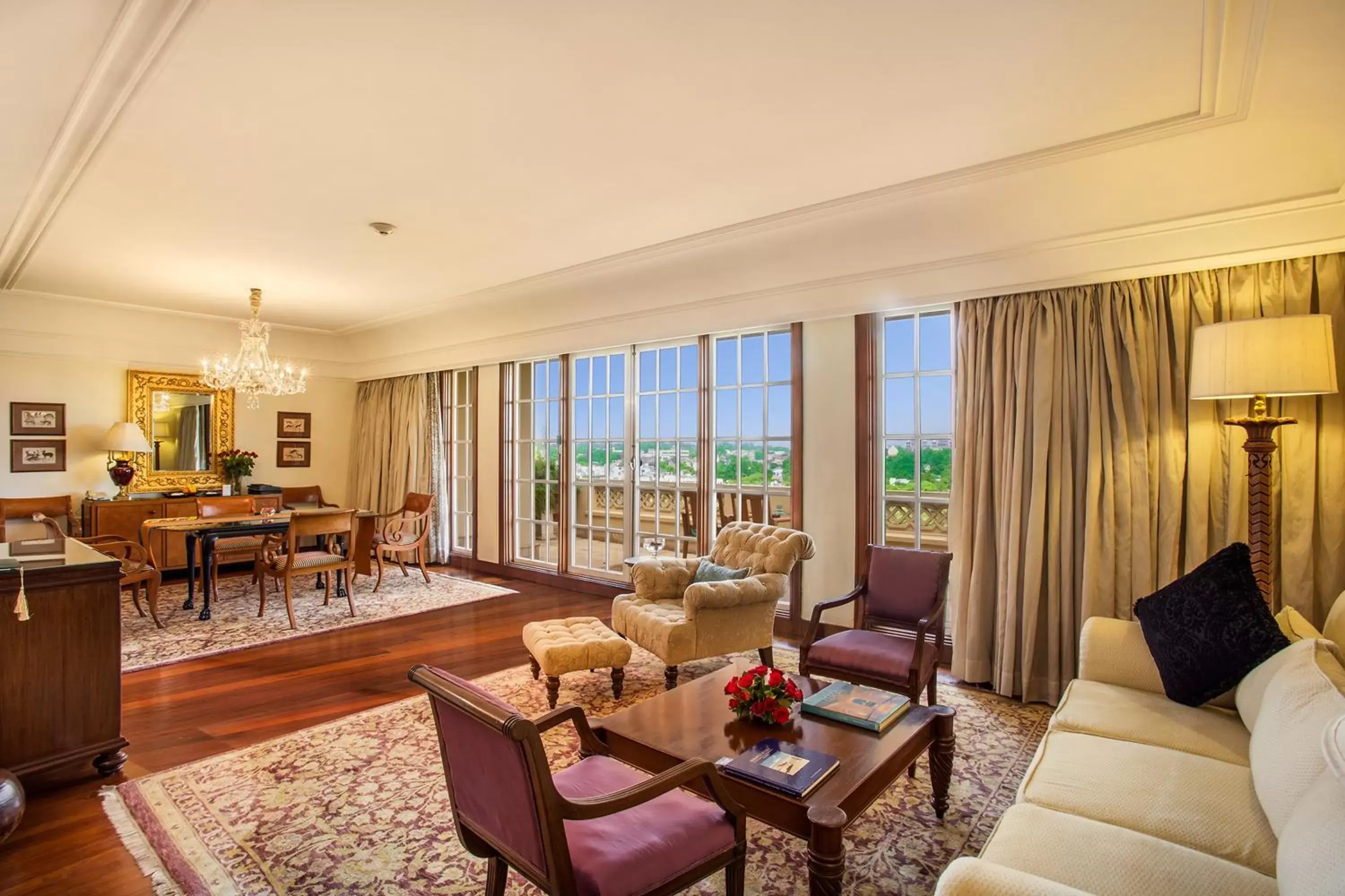 Living room, Seating Area in The Oberoi Amarvilas Agra