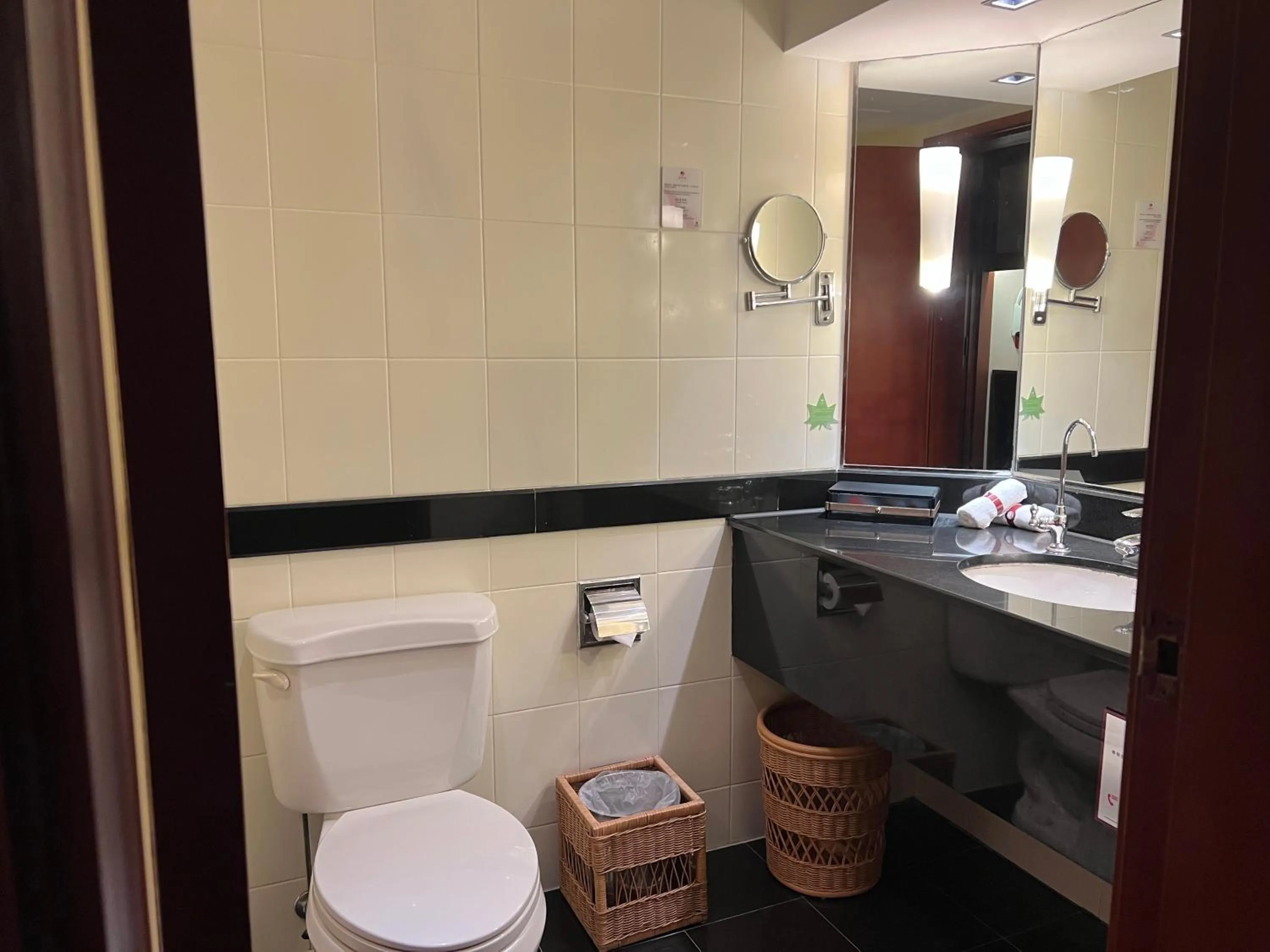 Toilet in Baolong Hotel Shanghai