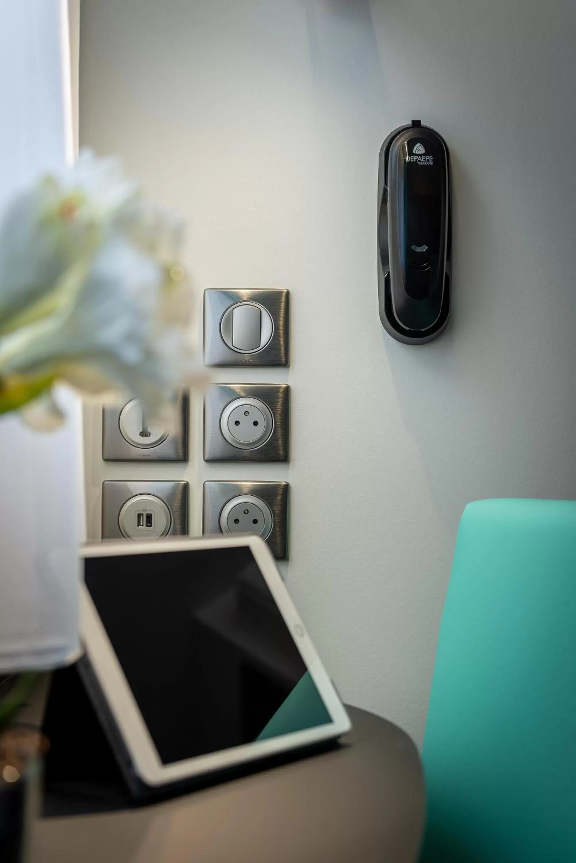 Decorative detail in Zenith Hotel Caen