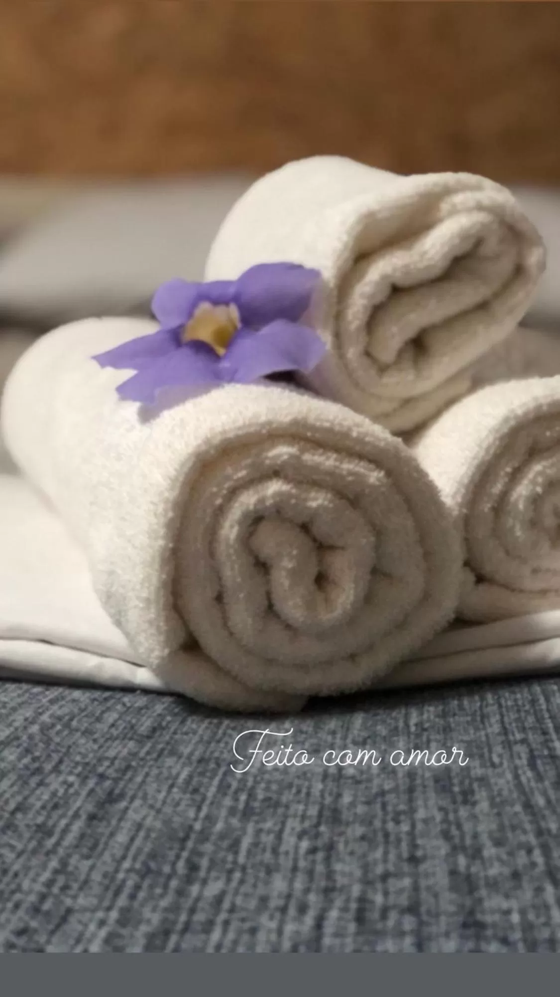 towels in Mandala Camping Pousada