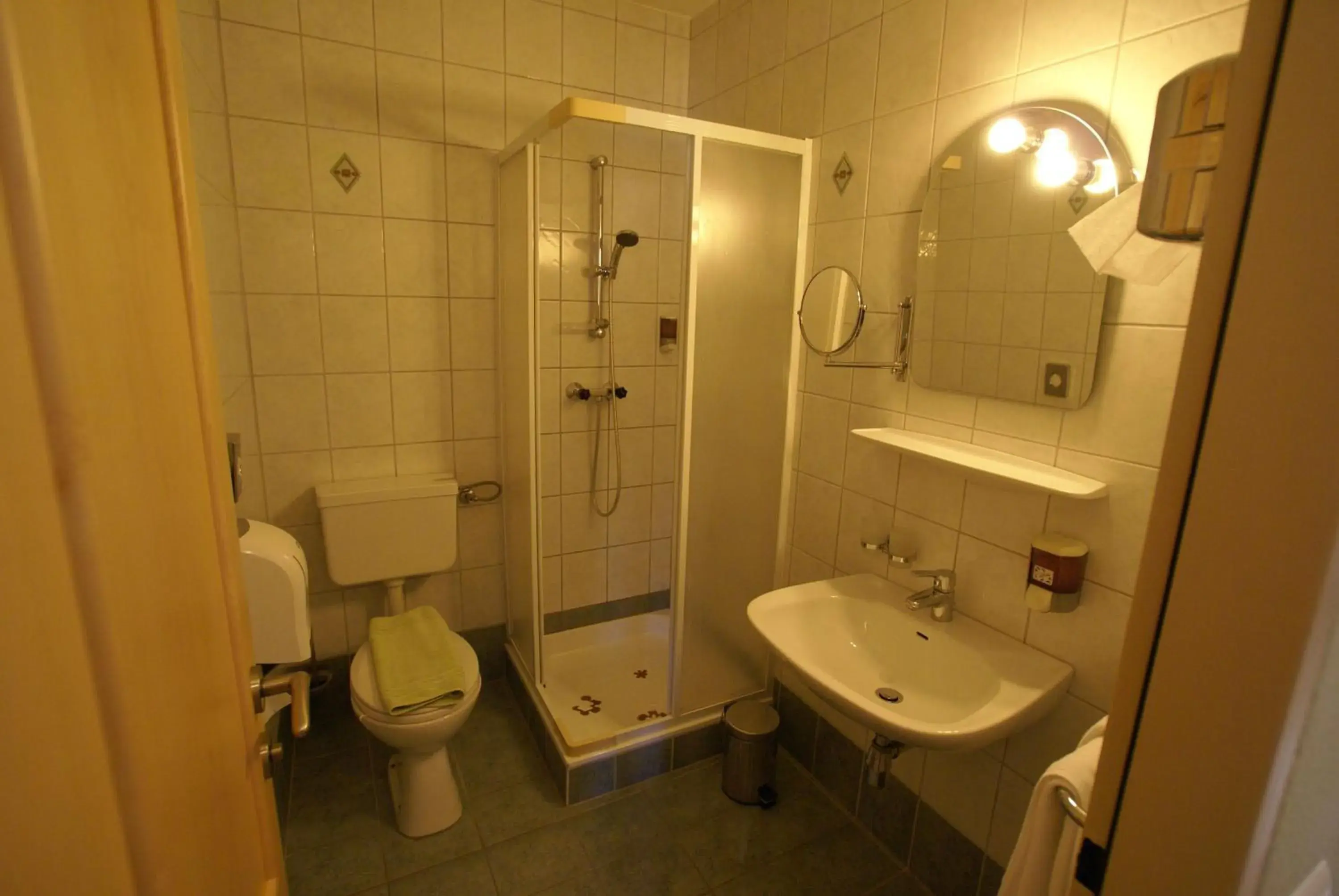 Bathroom in Gasthof Hotel Zur Post