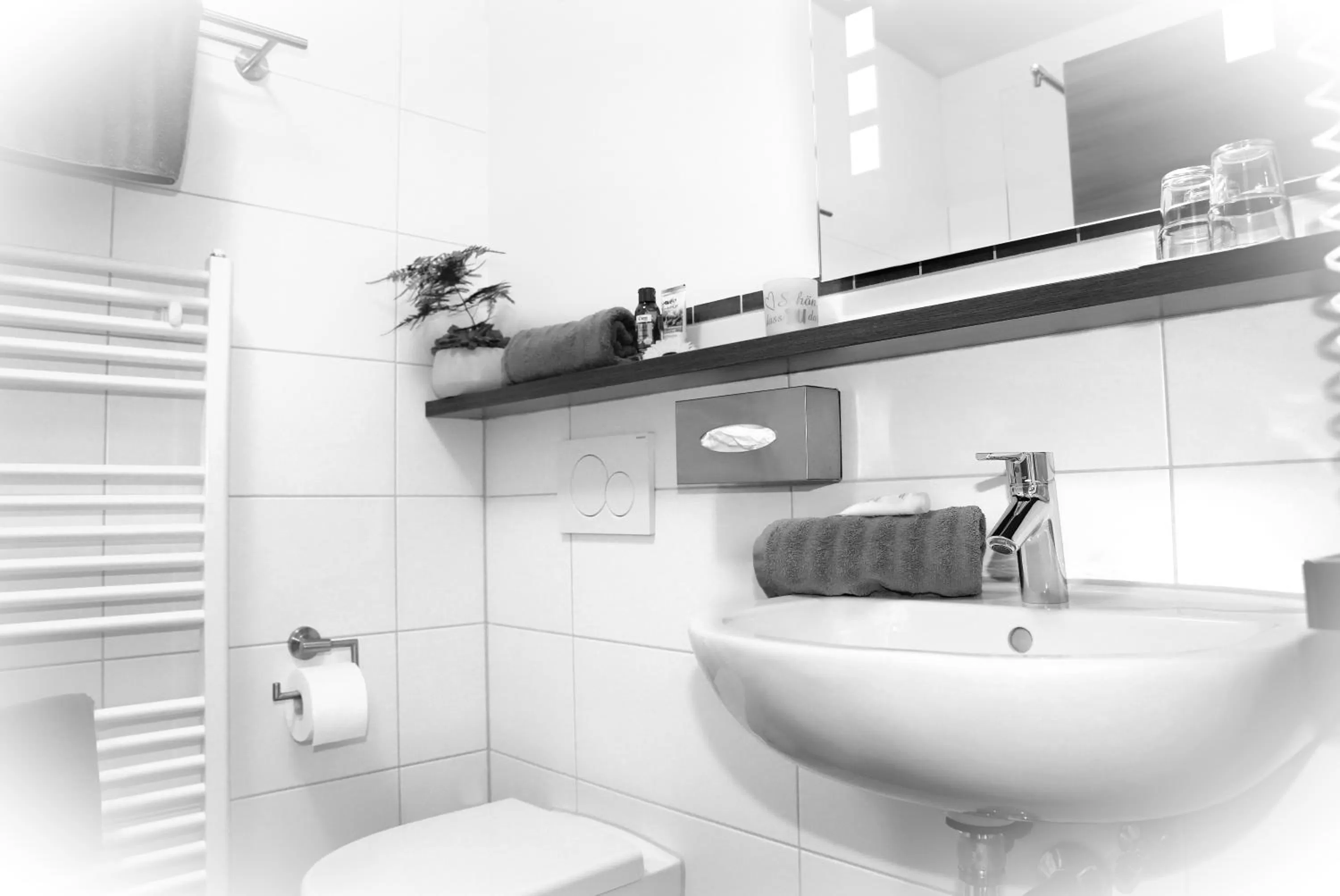 Bathroom in Lohauserhof - Biohof und Hotel