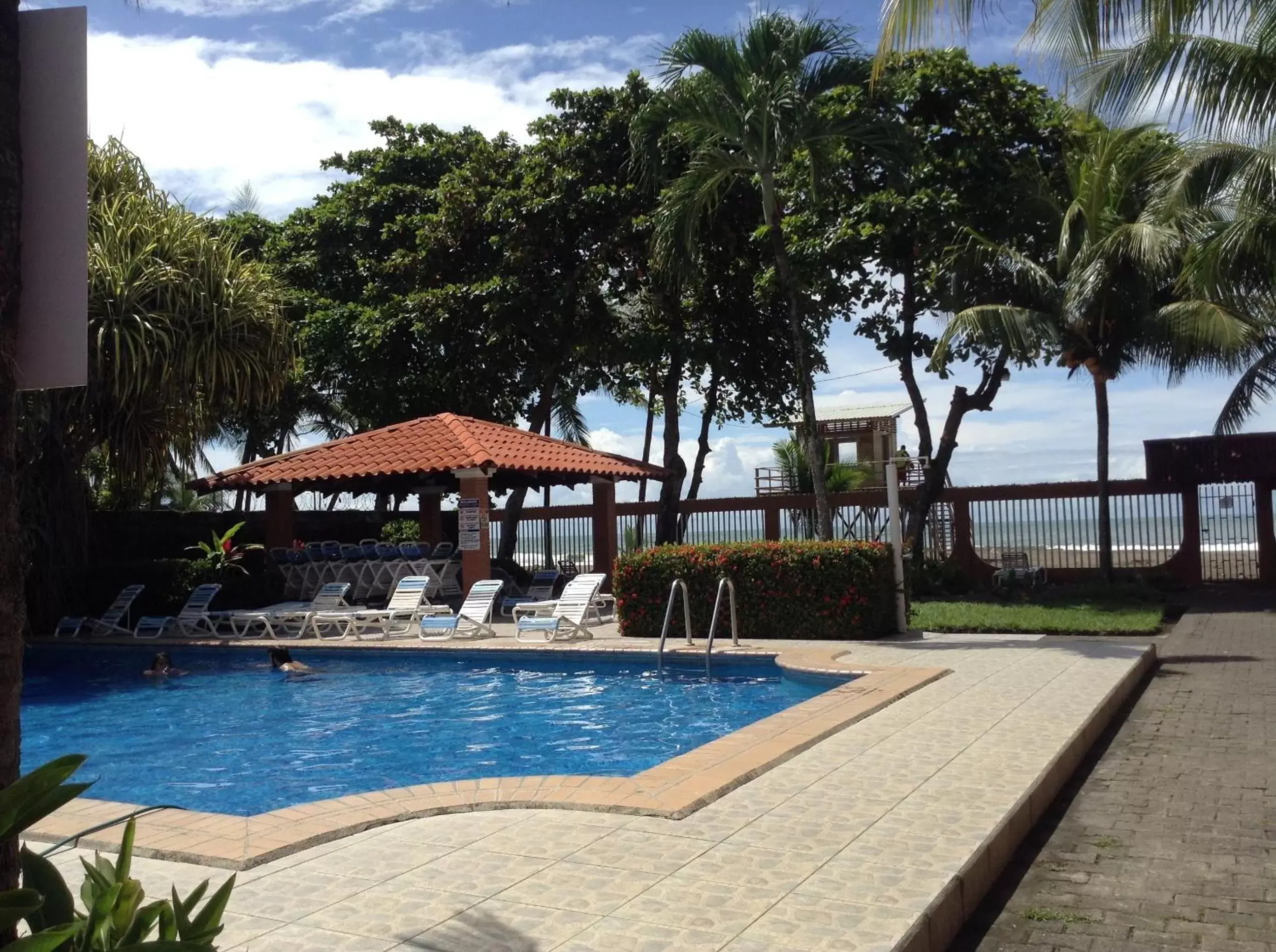 Swimming Pool in Apartotel Flamboyant