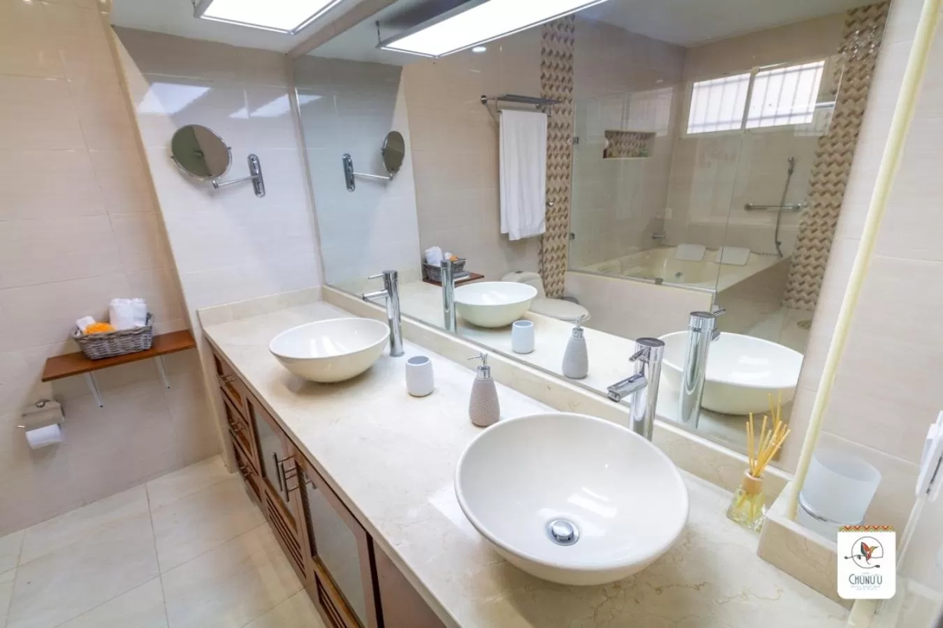 Shower in Hotel Boutique Casa chunuu Santa Marta