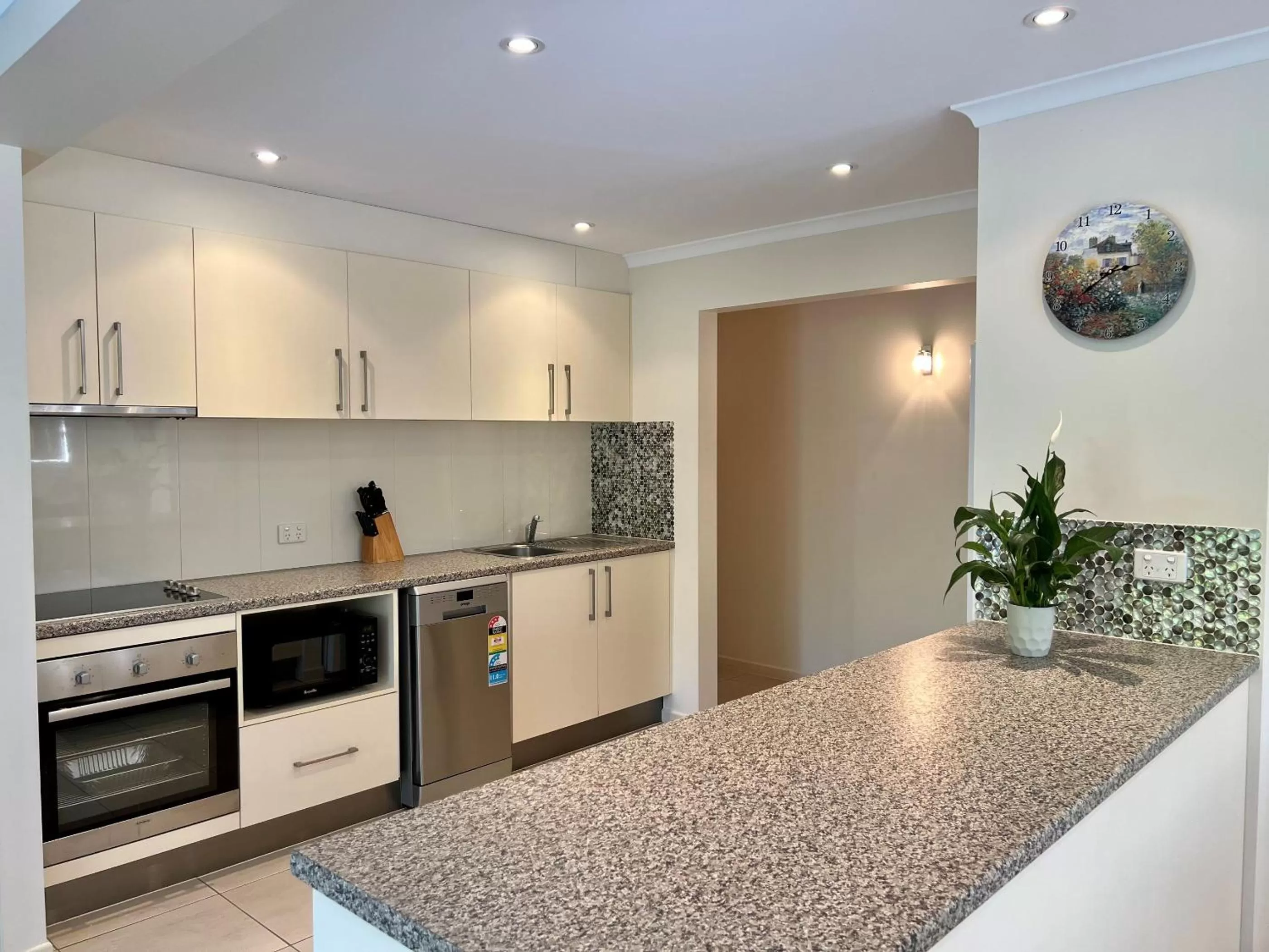 Kitchen or kitchenette in Noosa North Shore Retreat