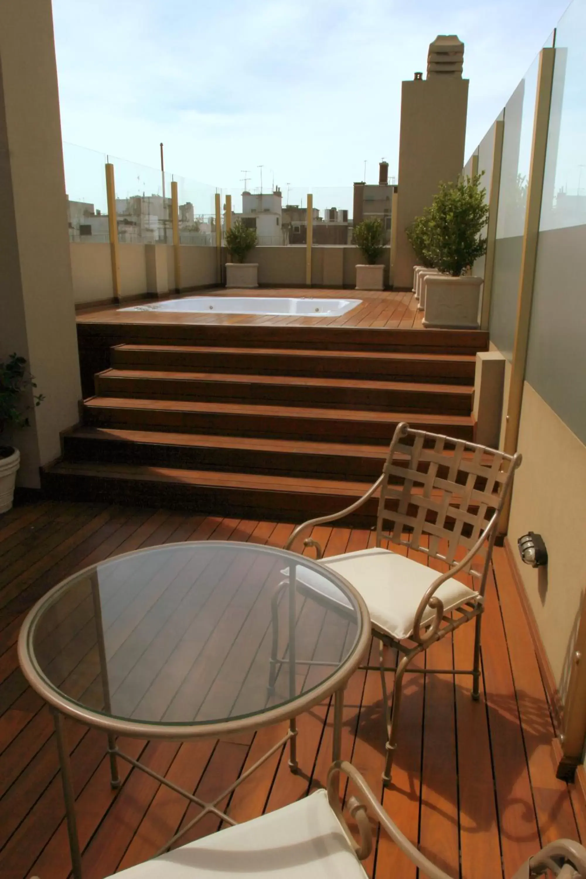 Balcony/Terrace in Hotel Intersur Recoleta