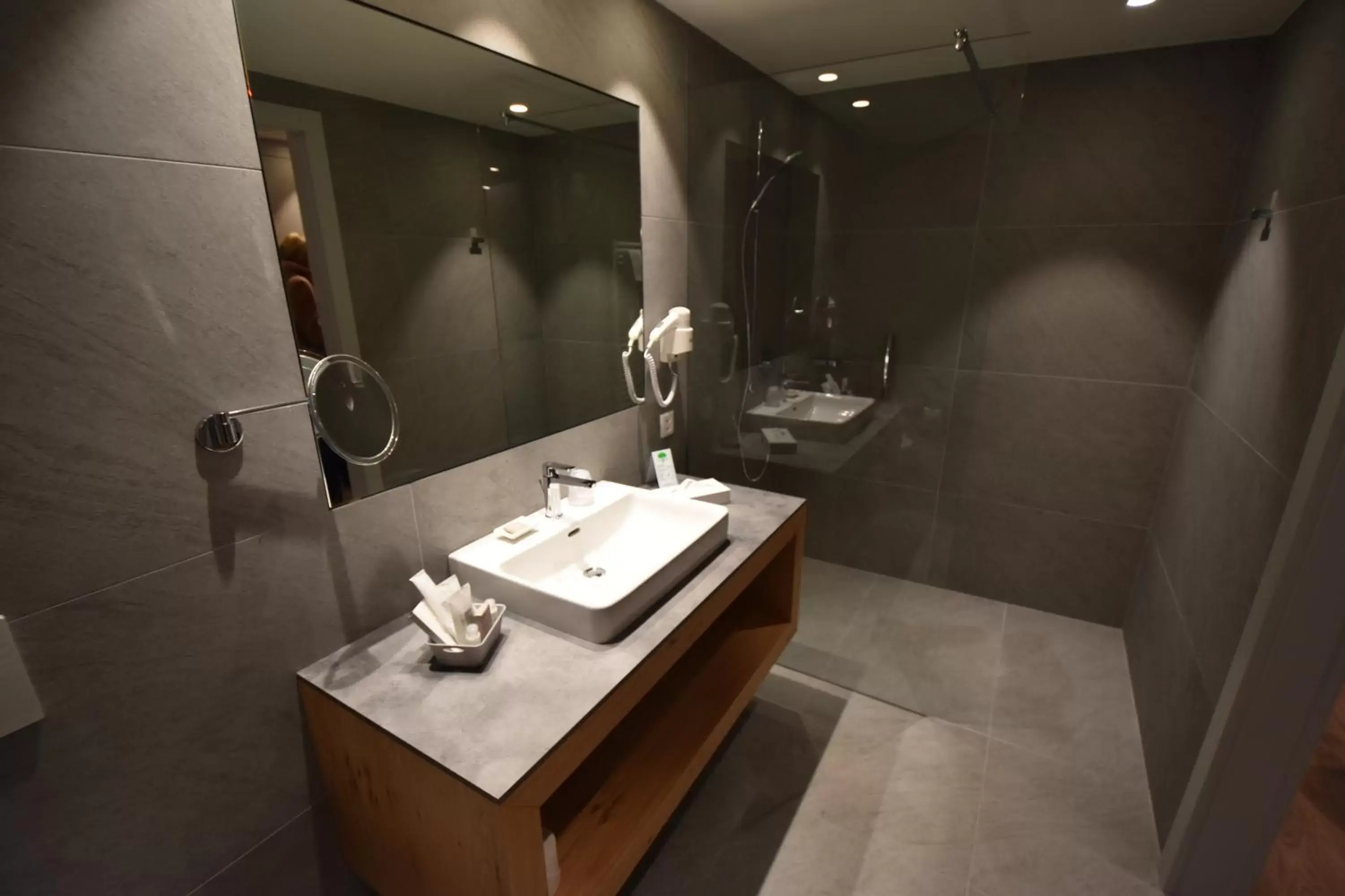 Shower, Bathroom in Hotel Lago Maggiore - Welcome!