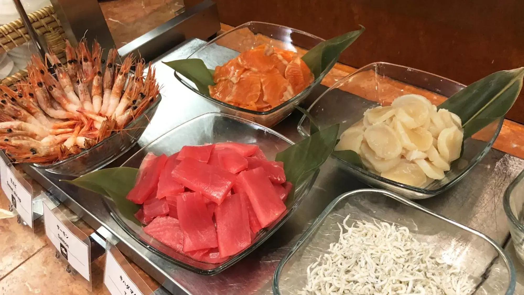 Buffet breakfast, Food in Hotel Sankyo Fukushima