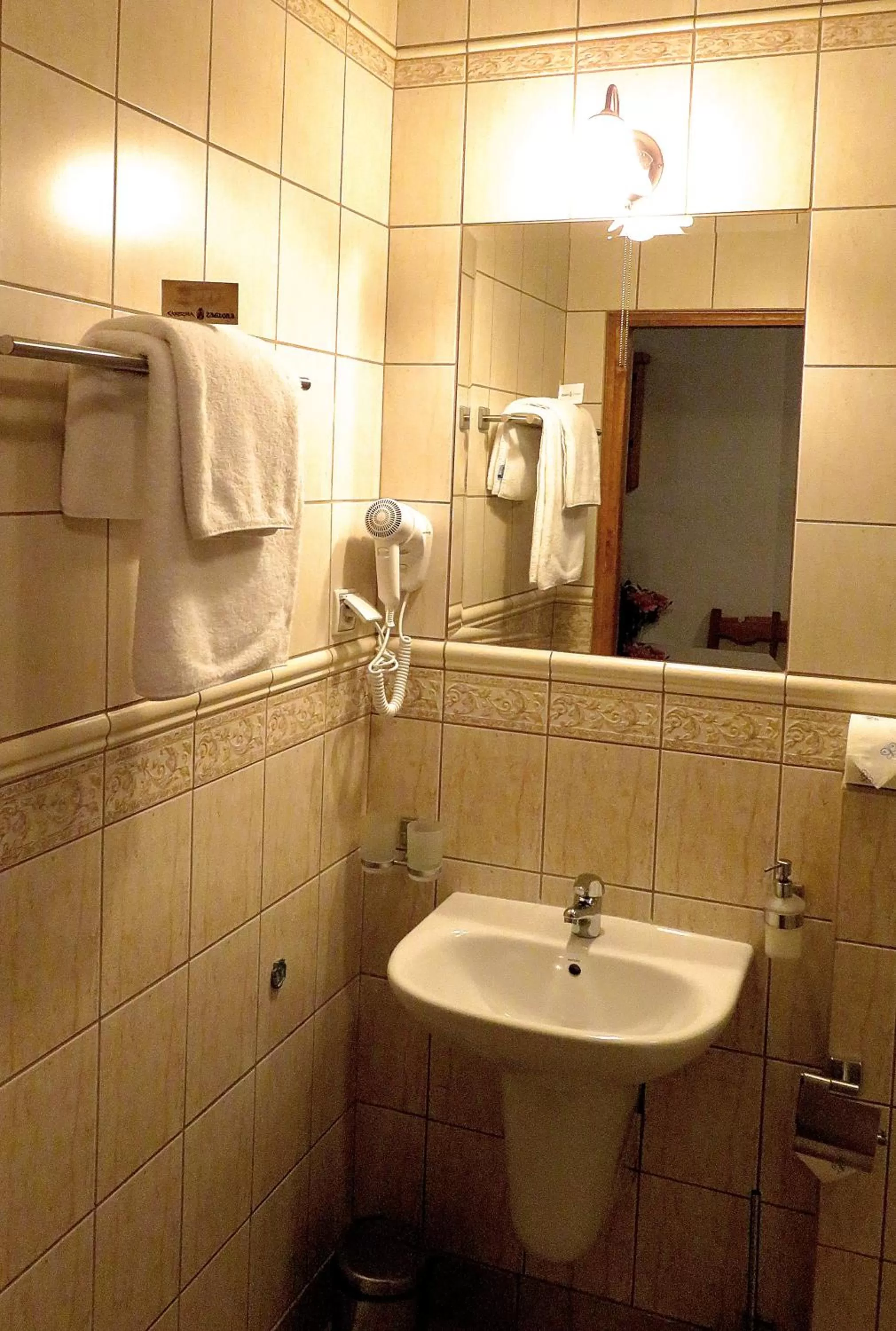 Bathroom in Zajazd Karczma Zagłoba