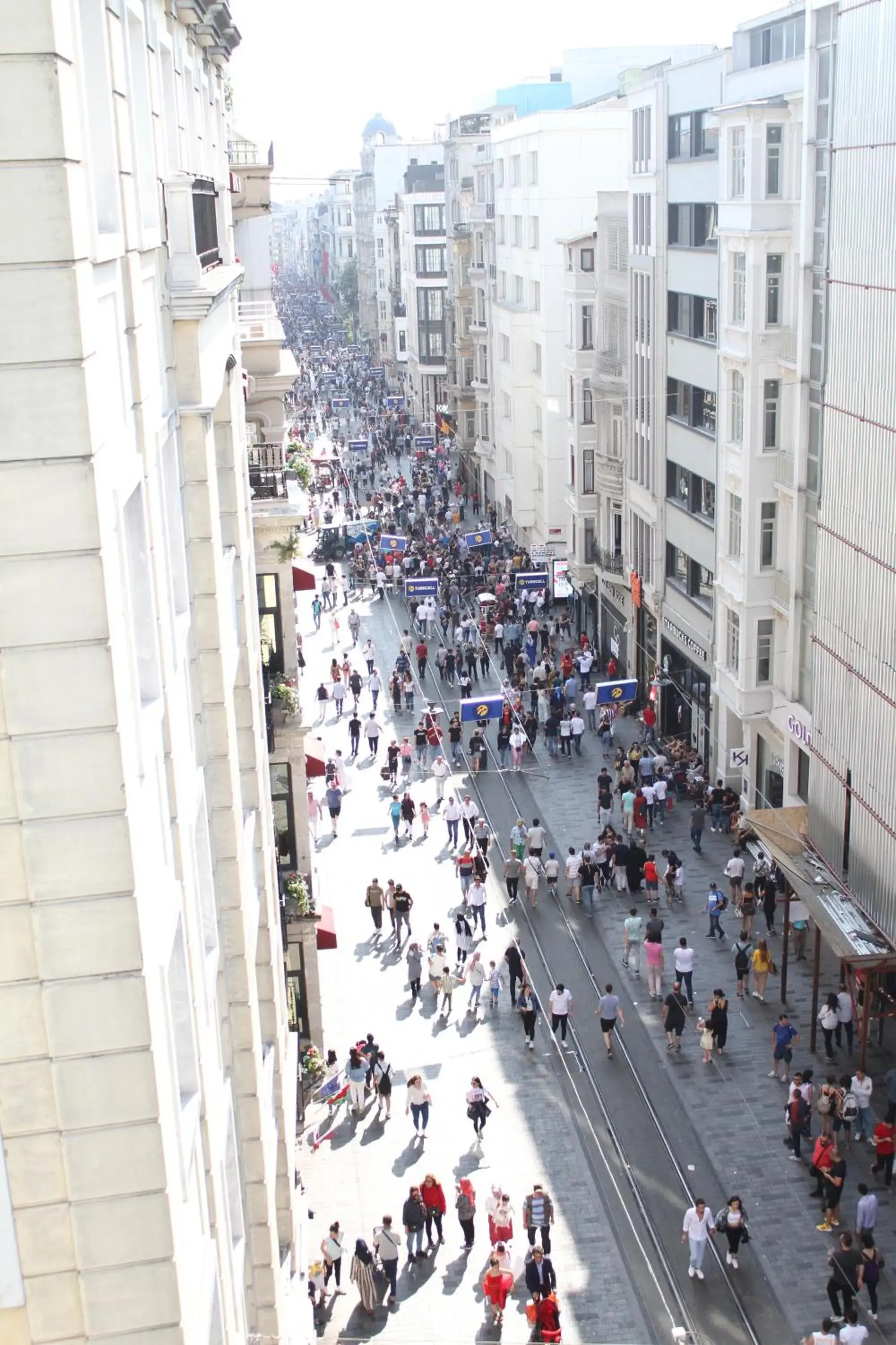 City view in Triada Hotel Taksim
