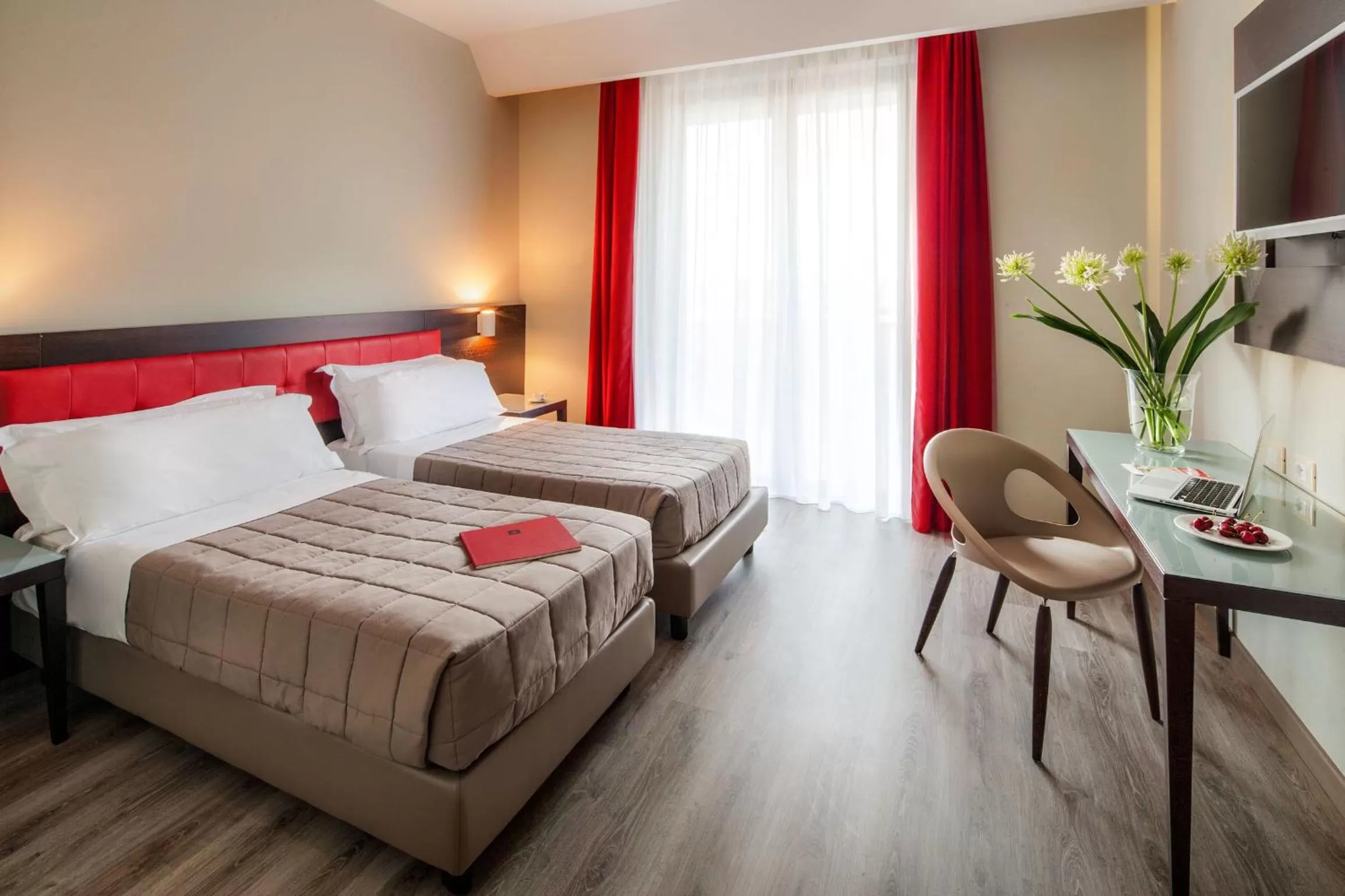 Bedroom, Bed in Hotel Da Vinci