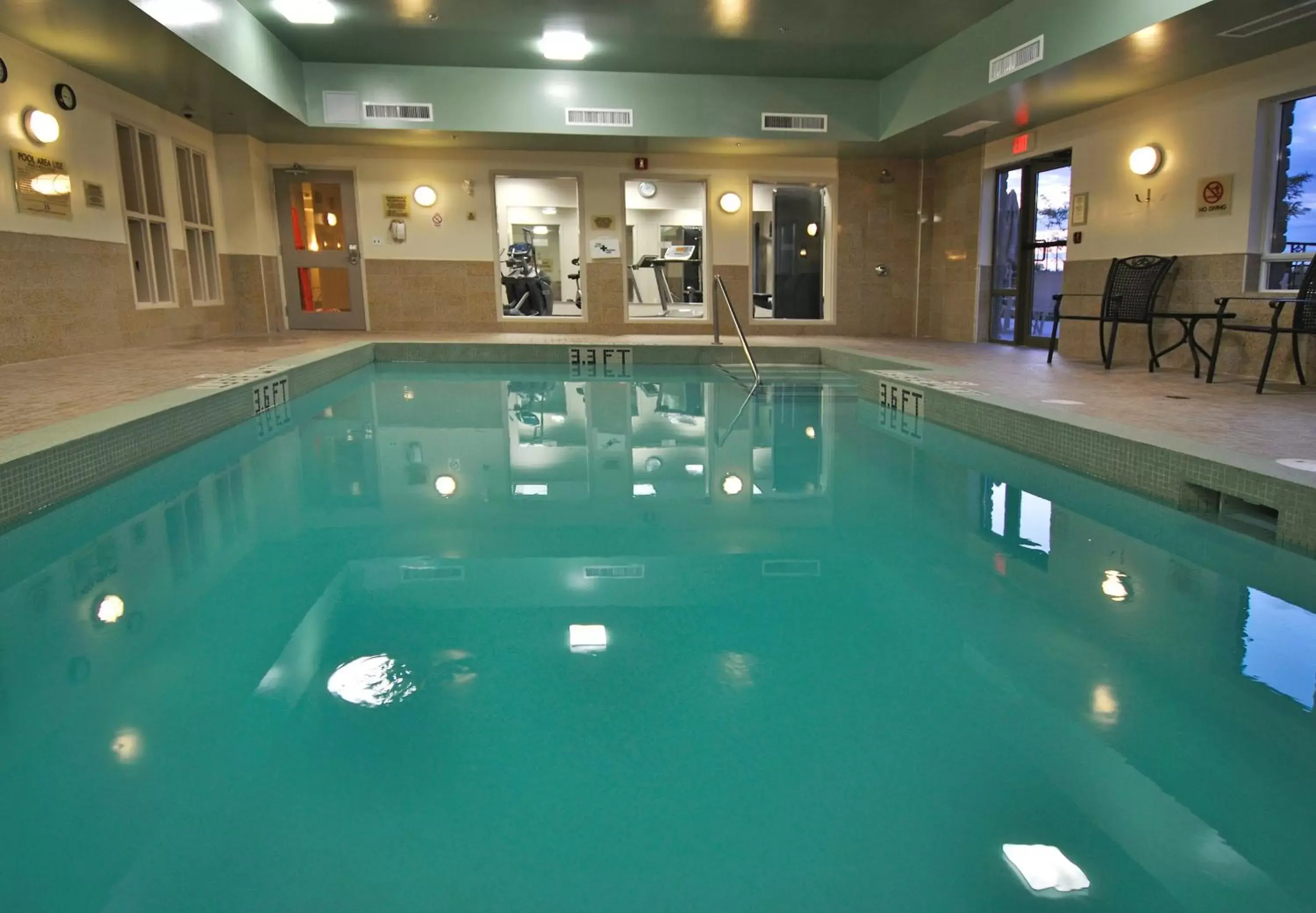Swimming Pool in Holiday Inn Express Hotel & Suites Ottawa Airport, an IHG Hotel