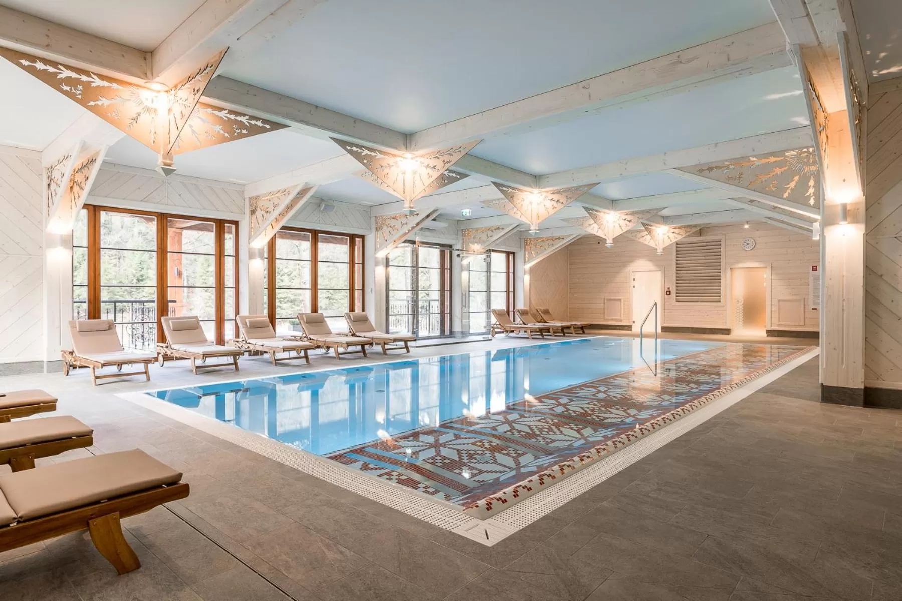 Swimming pool in Aries Hotel & SPA Wisła