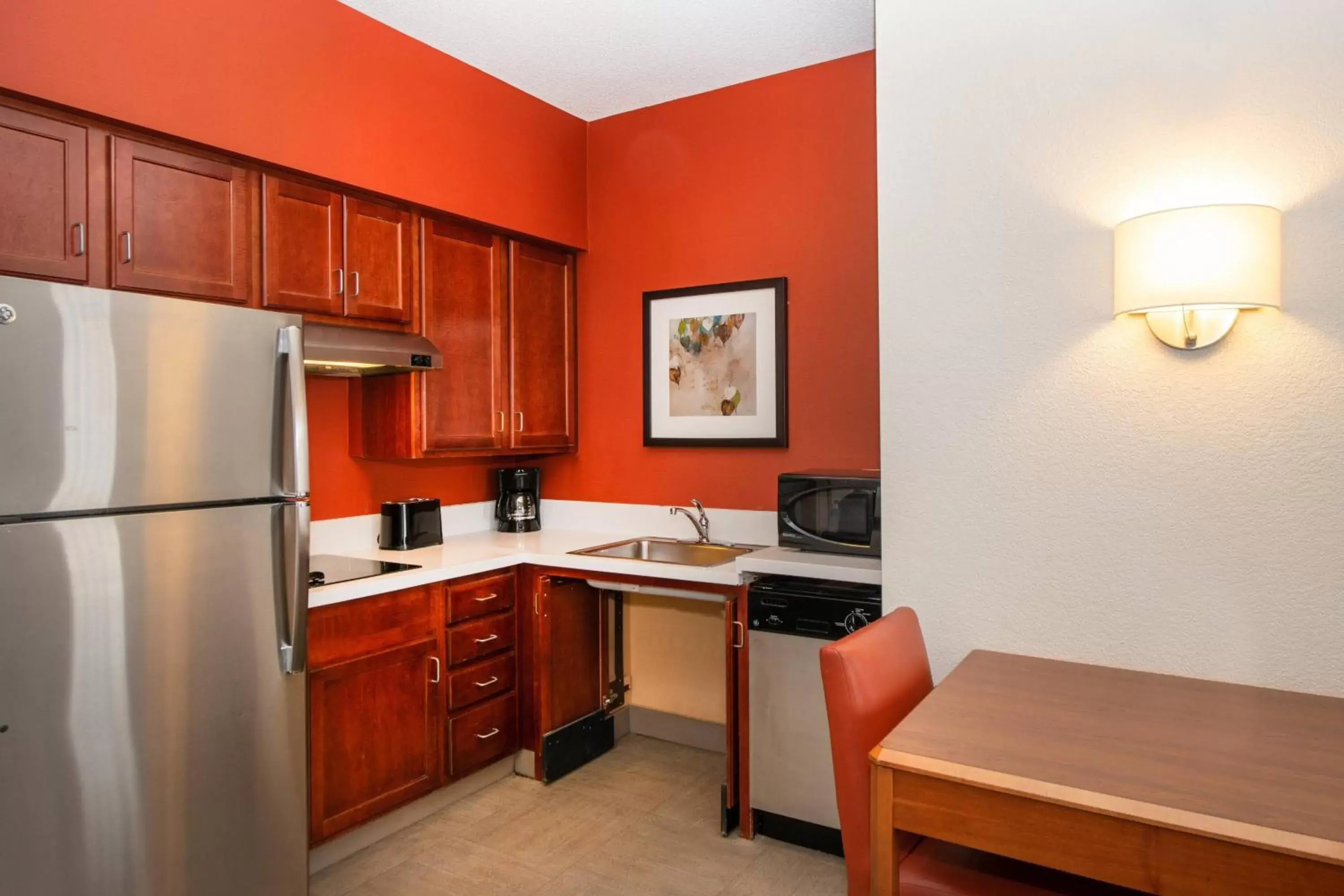 Kitchen or kitchenette, Kitchen/Kitchenette in Residence Inn by Marriott Newark Silicon Valley