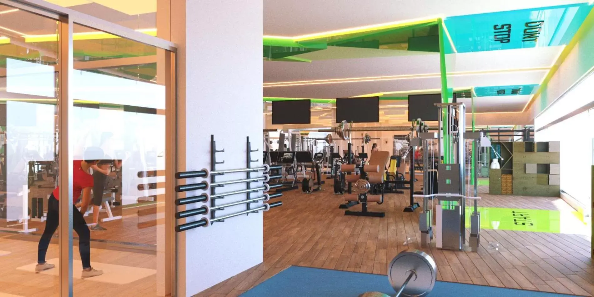 Fitness centre/facilities, Fitness Center/Facilities in Sensira Resort & Spa Riviera Maya All Inclusive