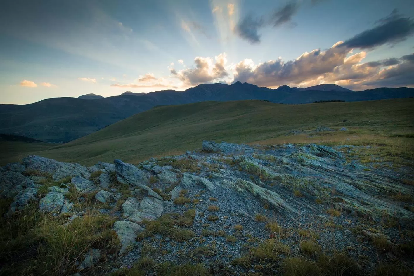 Natural landscape in Hotel Restaurant Les Brases