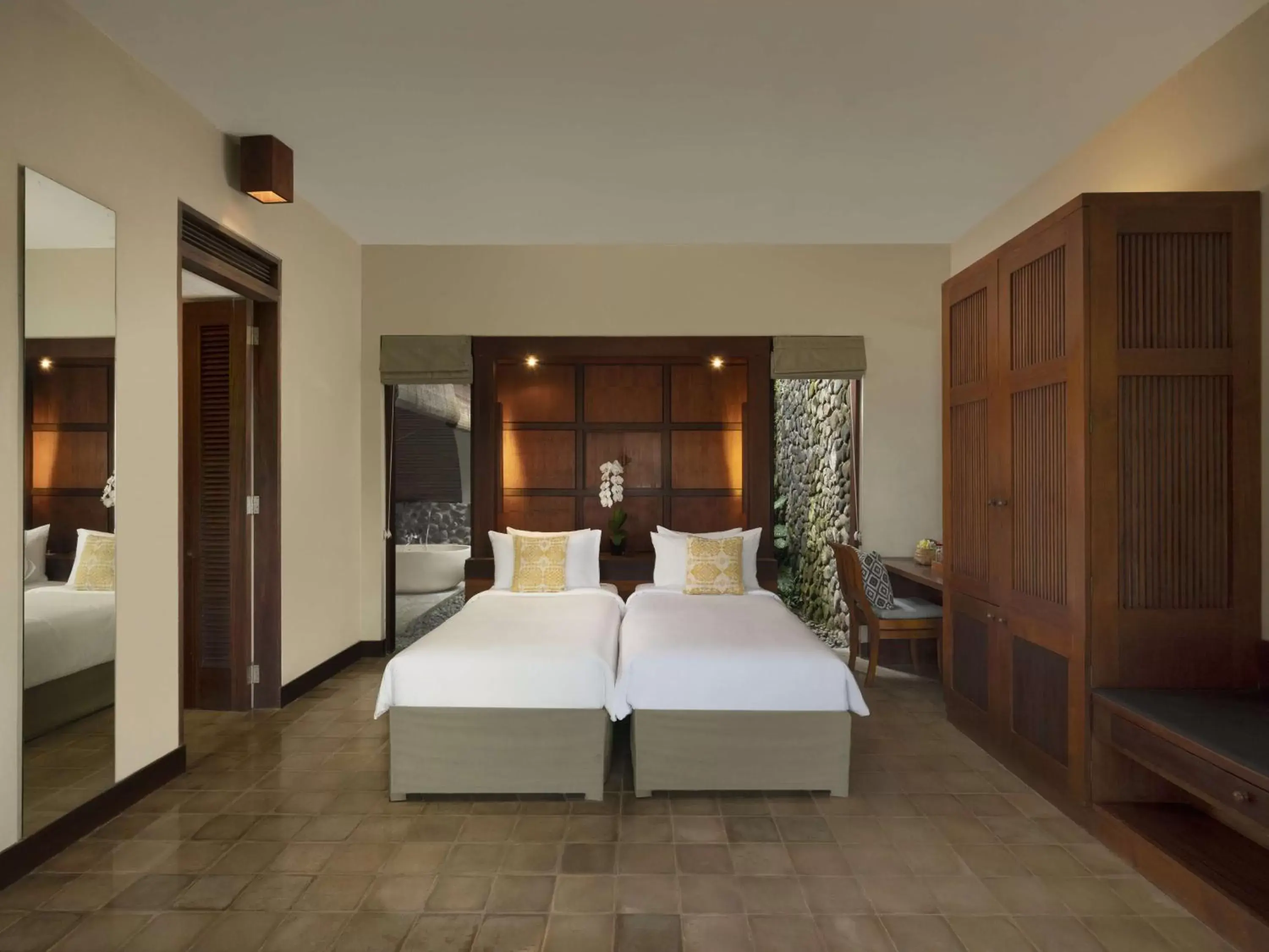 Bedroom, Bed in Alila Ubud